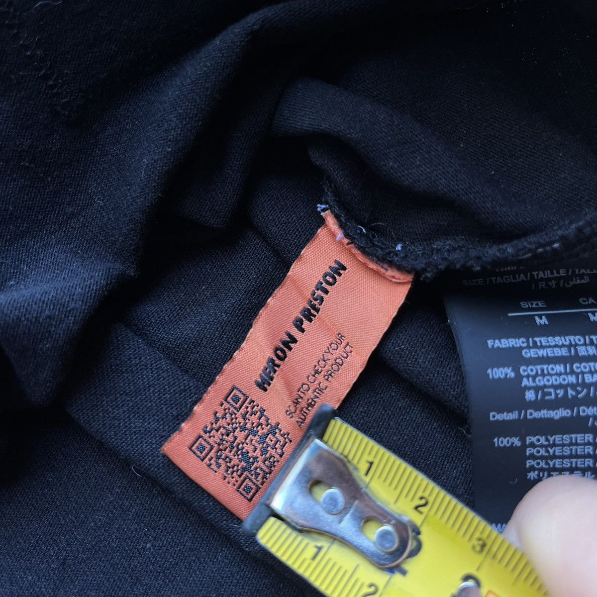 Heron Preston Heron Preston СТИЛЬ oversize turtleneck black T-Shirt Size US M / EU 48-50 / 2 - 7 Thumbnail