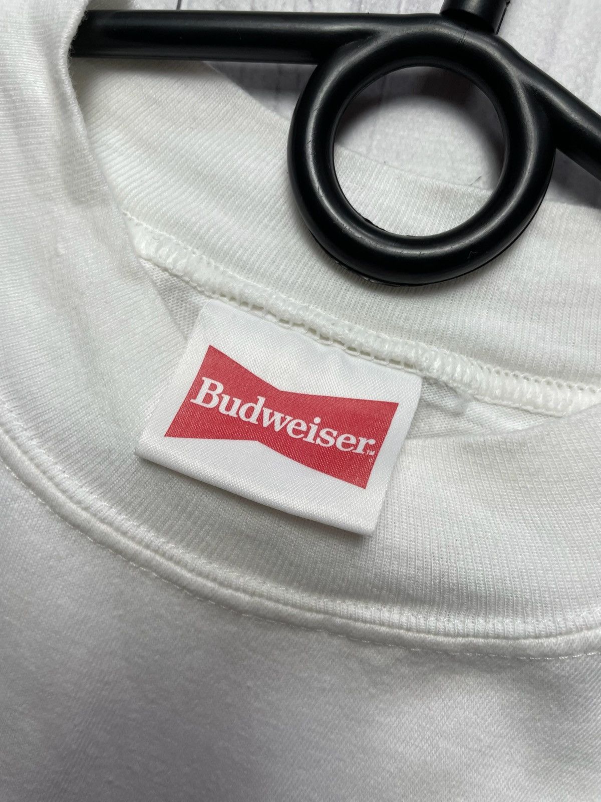 Budweiser × Vintage Vintage Budweiser tee rare 1993 size L/XL big logo Size US L / EU 52-54 / 3 - 5 Thumbnail