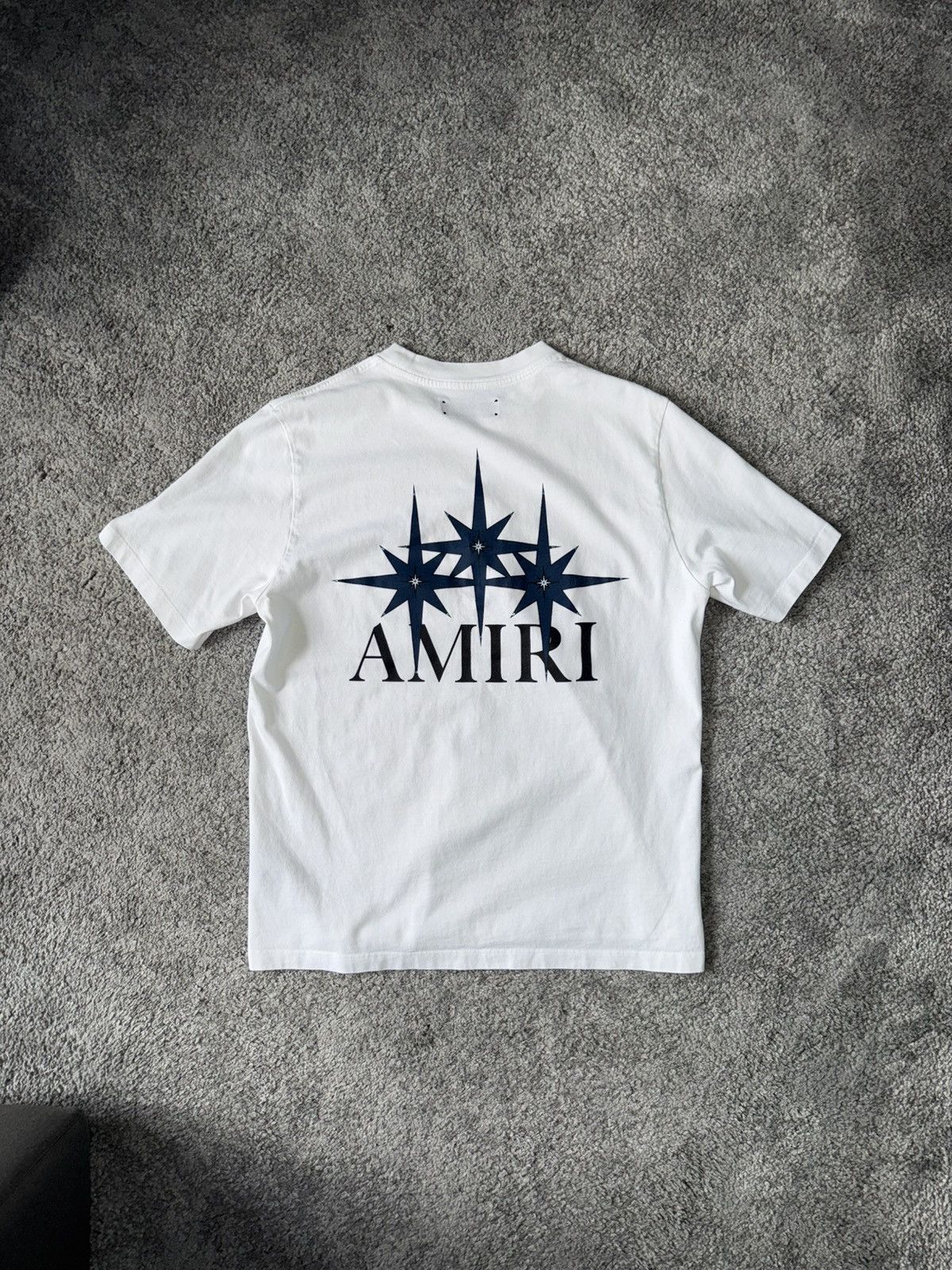Amiri AMIRI Starburst Crystal Tee – Ivory (Size M) Size US M / EU 48-50 / 2 - 1 Thumbnail