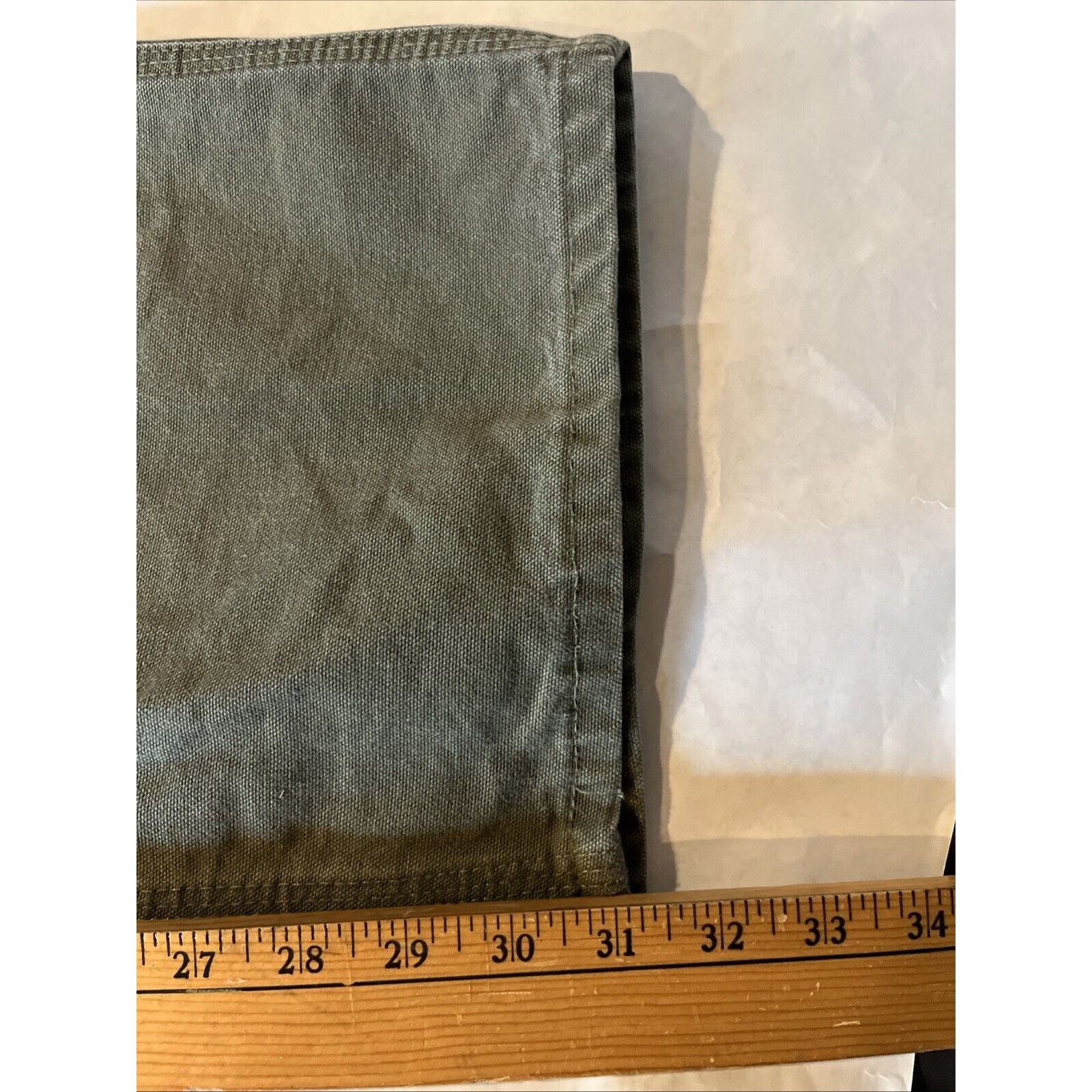 Carhartt Carhartt Men’s 38x31 Duck Canvas Carpenter Workwear Gray Size US 31 - 8 Thumbnail