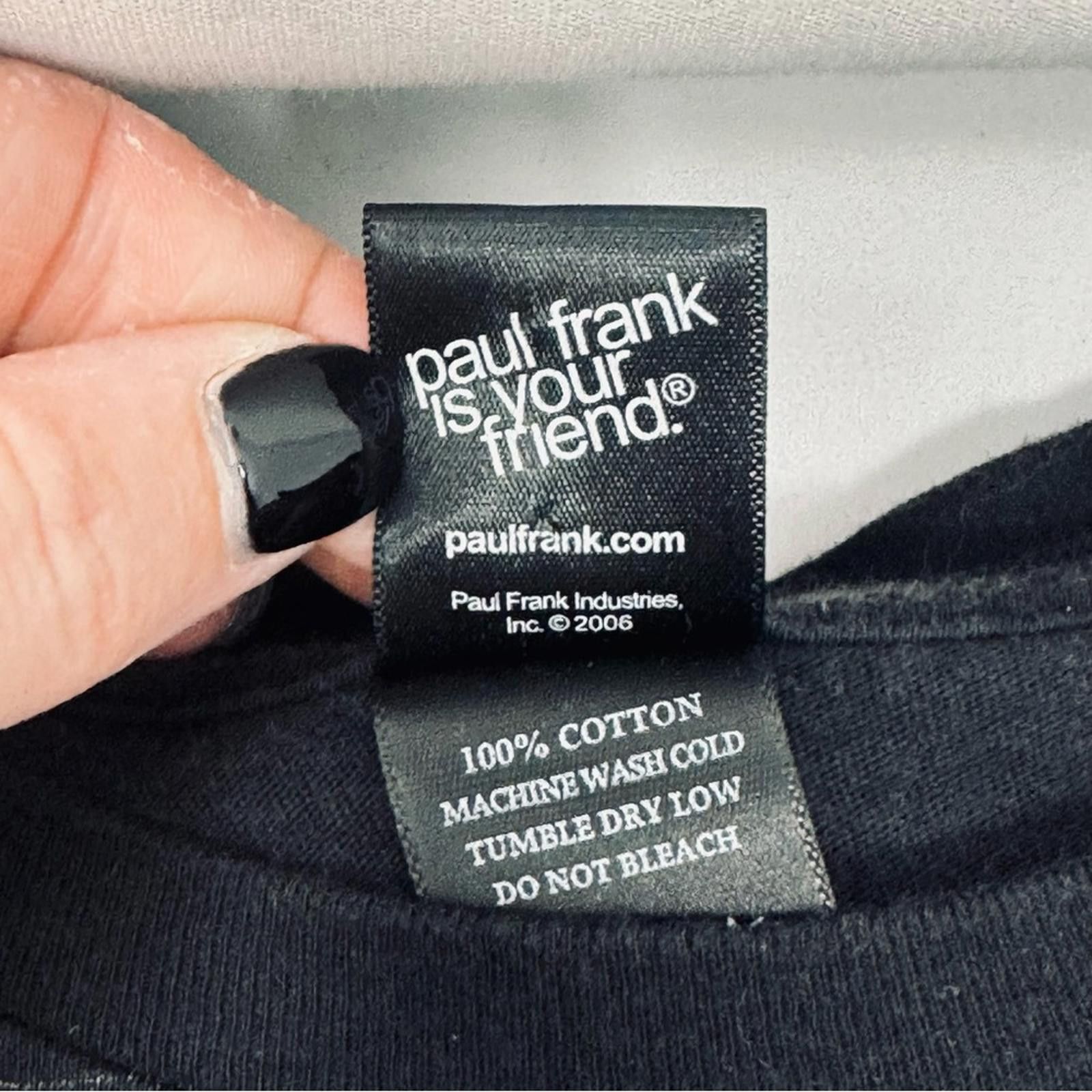 Paul Frank Paul Frank Black and Blue Short Sleeve Tee [COPY] Size L / US 10 / IT 46 - 4 Thumbnail