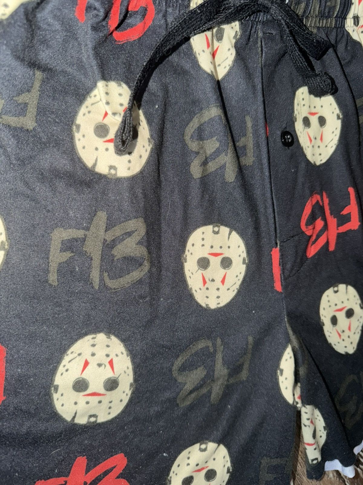 Other Jason Voorhees Friday the 13th mask AOP shorts black small Size US 30 / EU 46 - 3 Thumbnail