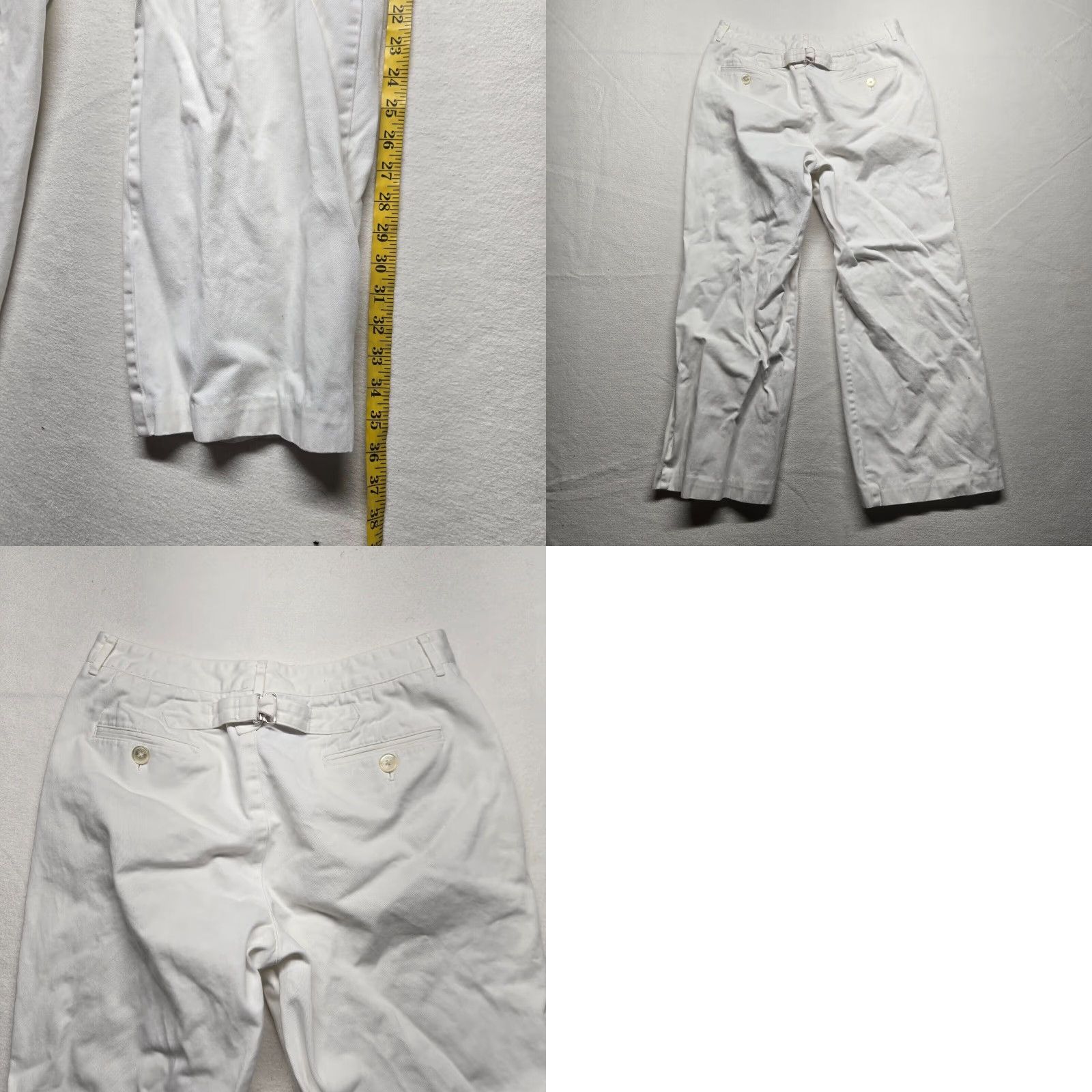 Ralph Lauren Lauren Ralph Lauren White Cropped Pants Adult Women's 8 Size 30" / US 8 / IT 44 - 8 Thumbnail