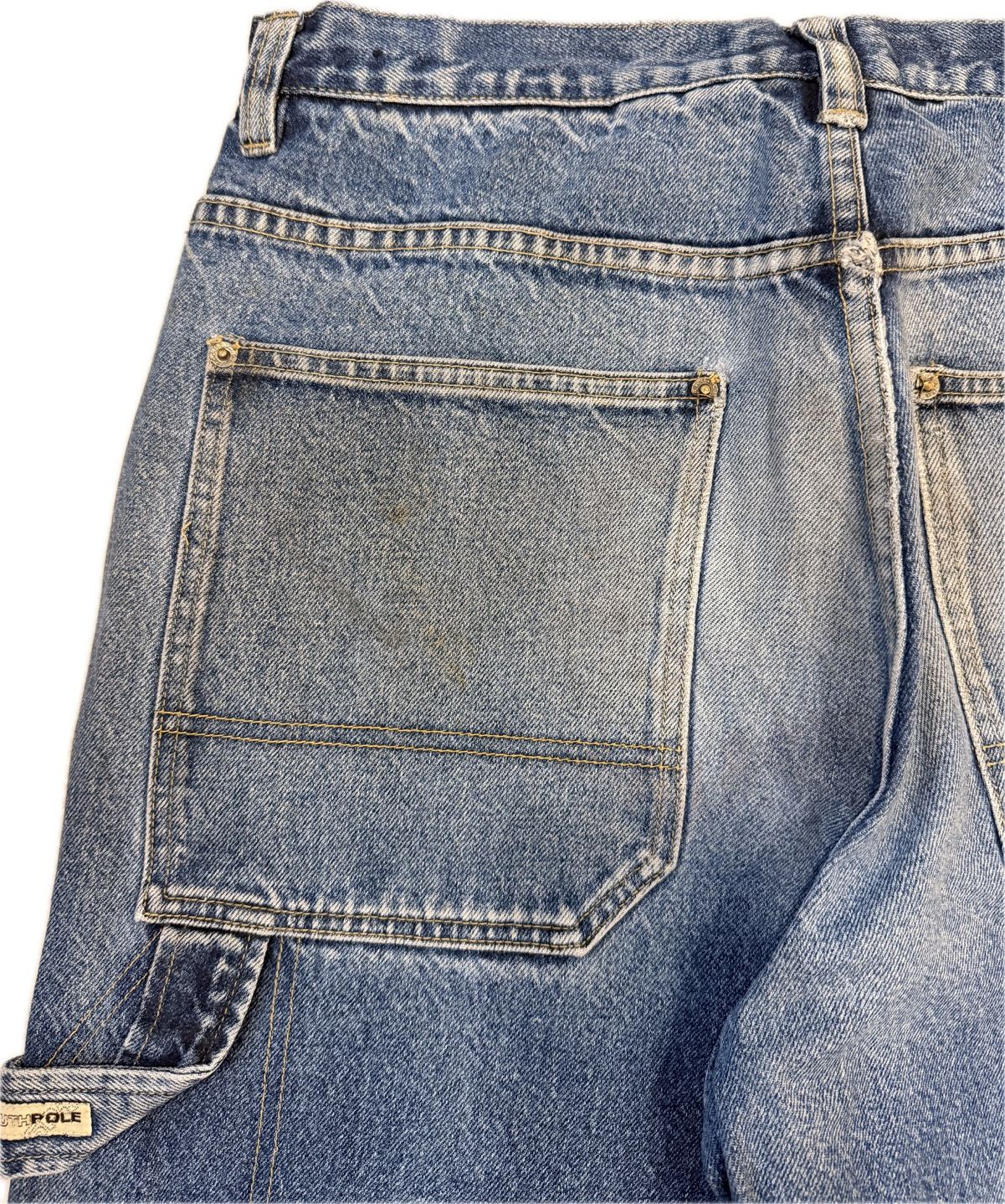 Southpole Vintage Southpole Spelledout Jeans Size US 36 / EU 52 - 3 Thumbnail