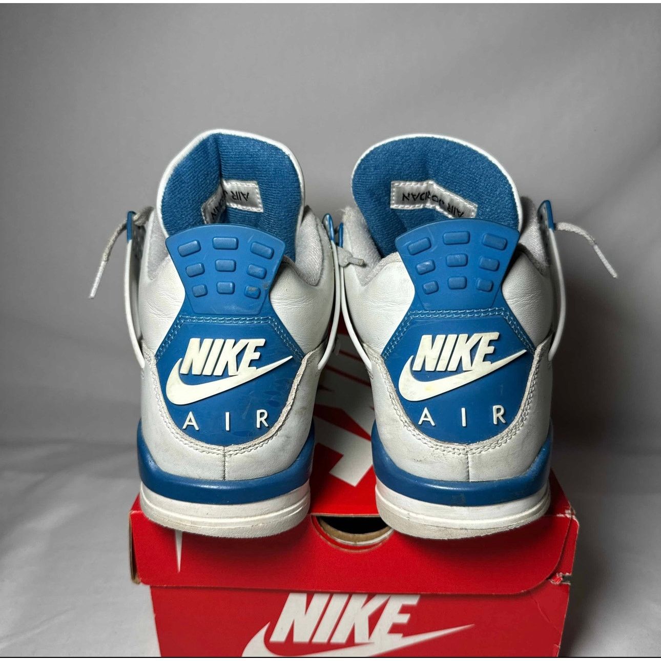 Jordan Brand × Nike Size 7.5 - Air Jordan 4 Retro Military Blue 2024 Men's Shoes Size US 7.5 / EU 40-41 - 5 Thumbnail