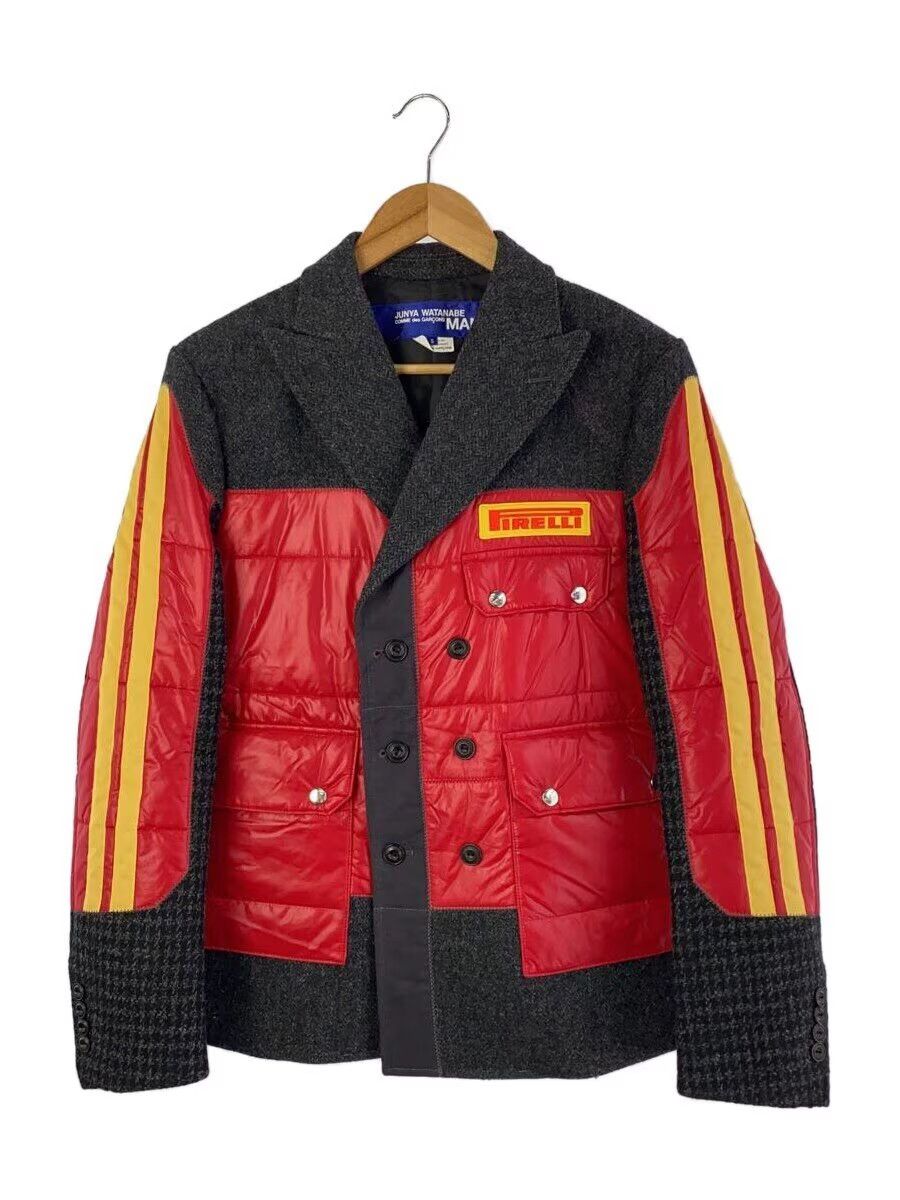 Comme des Garcons × Junya Watanabe Hybrid Patchwork Racer Tailored Jacket Size US S / EU 44-46 / 1 - 1 Thumbnail
