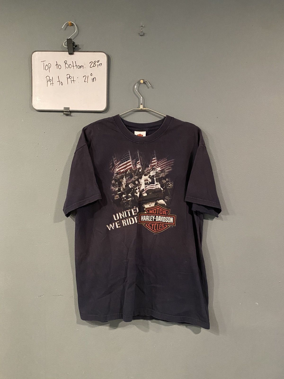 Harley Davidson Vintage Y2K Harley Davidson T Shirt Size US L / EU 52-54 / 3 - 2 Thumbnail