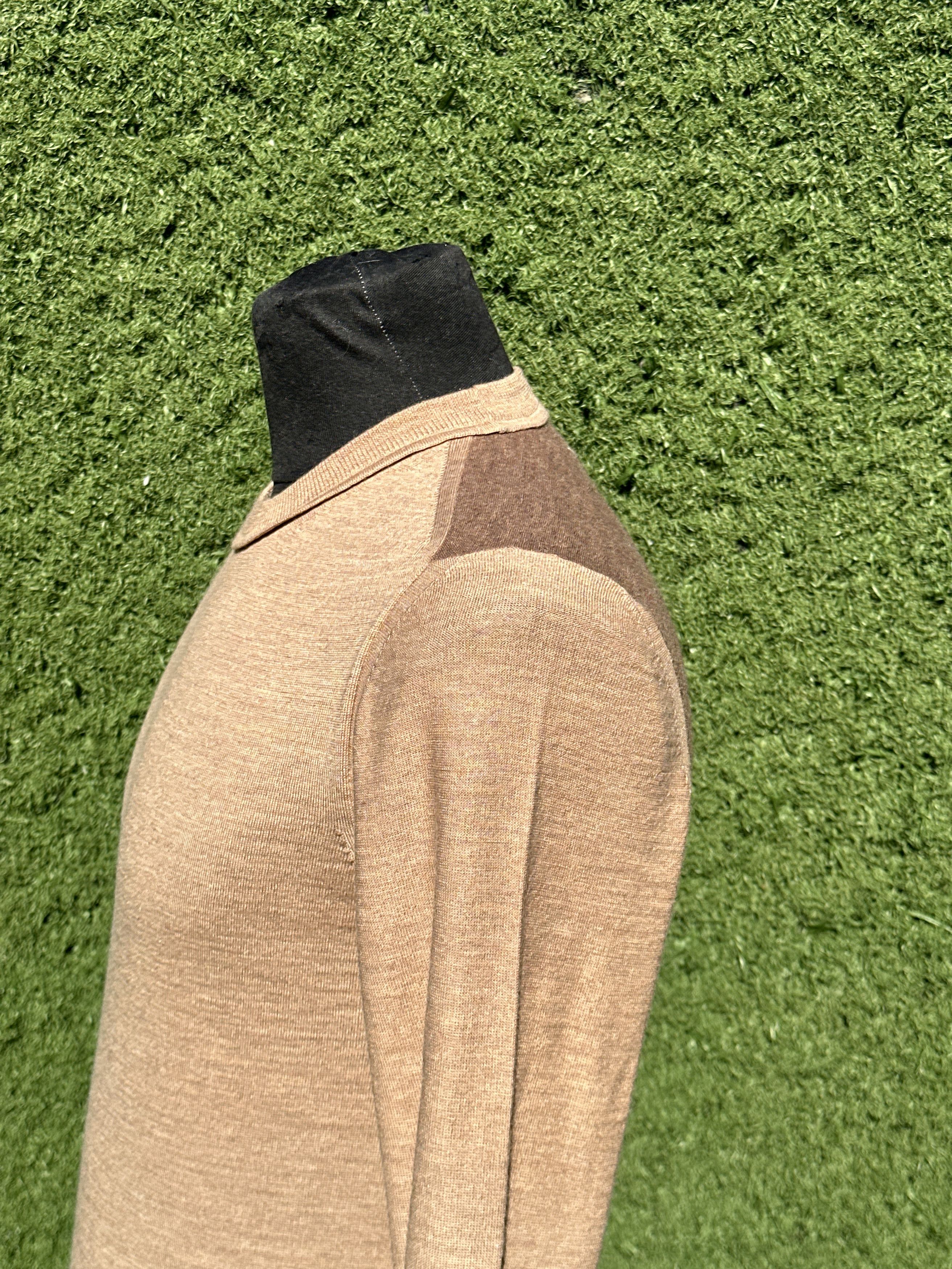 Maison Margiela Rare Maison Margiela 14 Camel Colorblock Fine Knit Size S Size US S / EU 44-46 / 1 - 5 Thumbnail