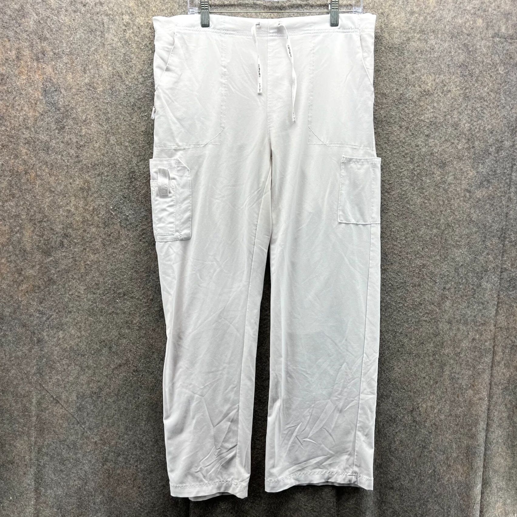 Carhartt Carhartt Scrub Pants Womens Large White Bootcut Medical C52110 Force Cross-Flex Size 36" / US 14 / IT 50 - 2 Thumbnail