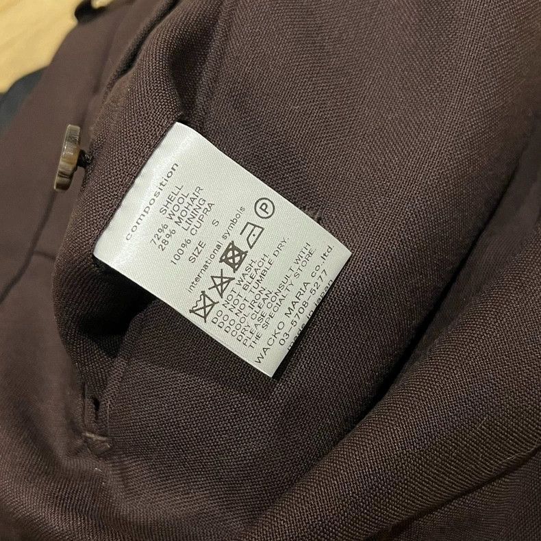 Wacko Maria WACKOMARIA Wool Pleated Trousers Size US 27 - 4 Thumbnail
