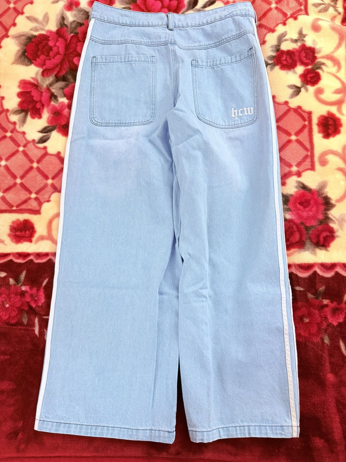 Other Heaven Can Wait Track Jeans “Blue” Size Large 🔥 Size US 34 / EU 50 - 4 Thumbnail
