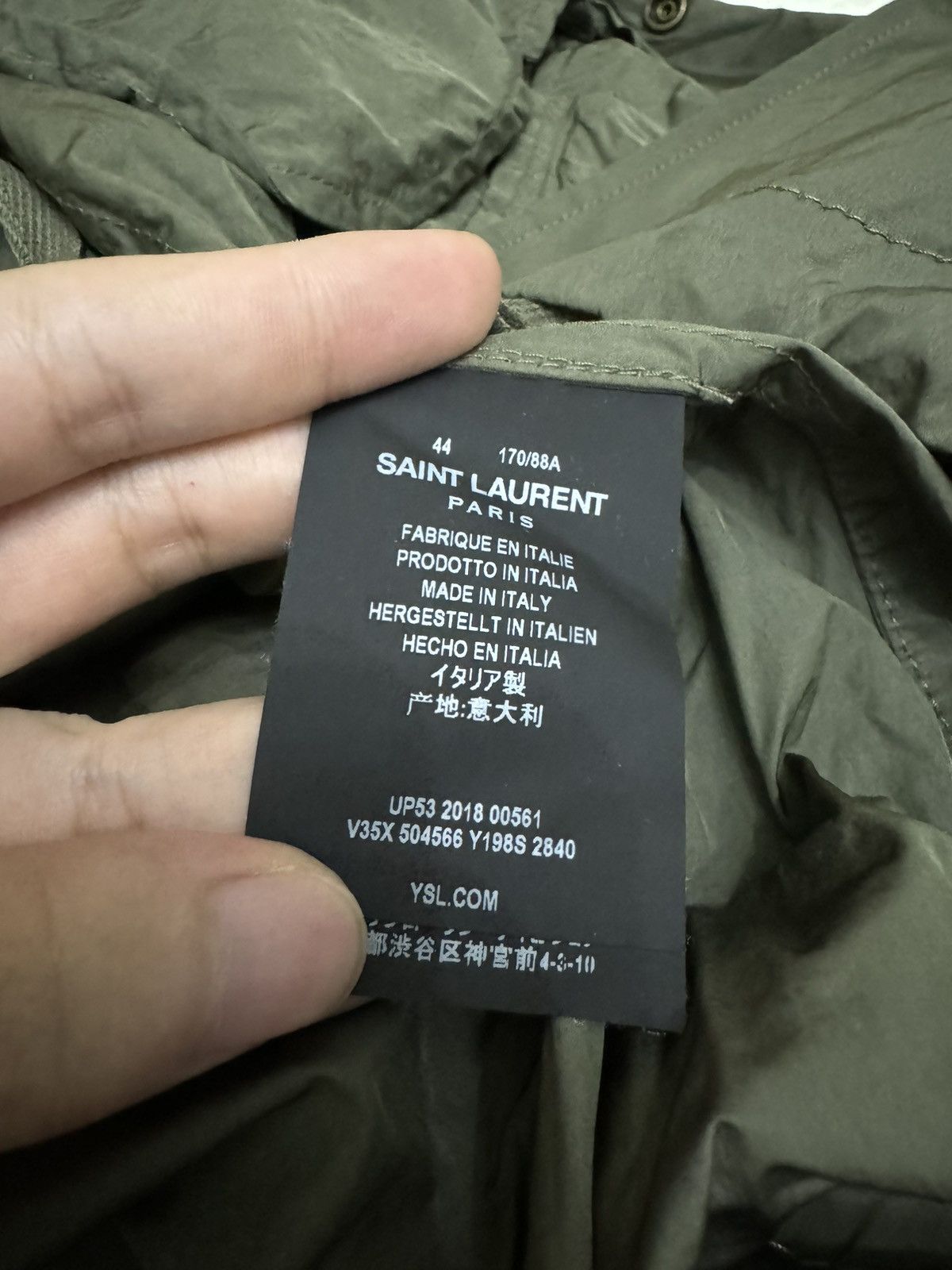 Saint Laurent Paris 2018SS SAINT LAURENT JACKET Size US S / EU 44-46 / 1 - 5 Thumbnail