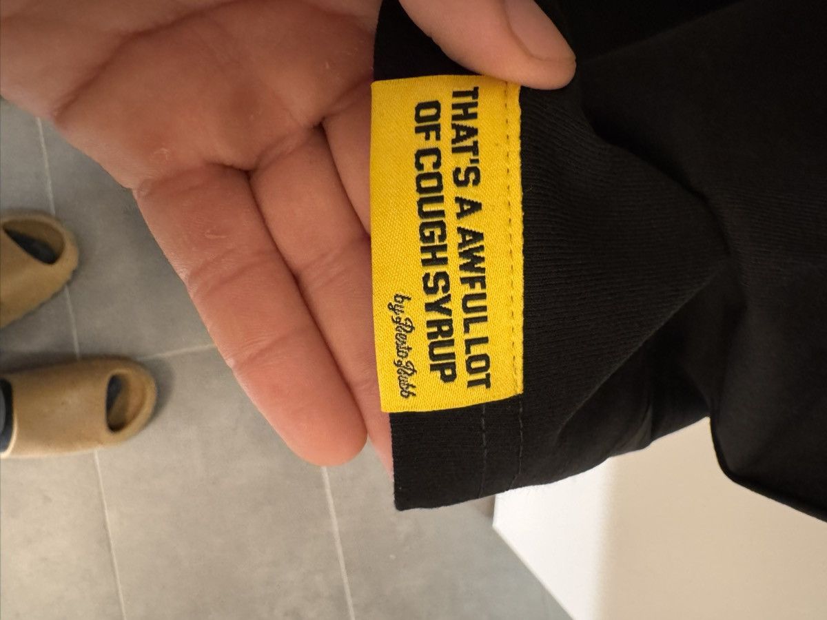 Designer × Other that’s a awful lot of cough syrup ALOCS black tee Size US XL / EU 56 / 4 - 4 Thumbnail