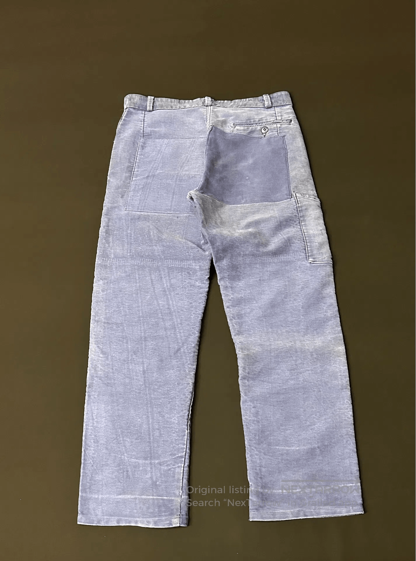 Vintage Vintage Chrome Hearts 50s Moleskin Workwear Pants. Size US 31 - 6 Thumbnail