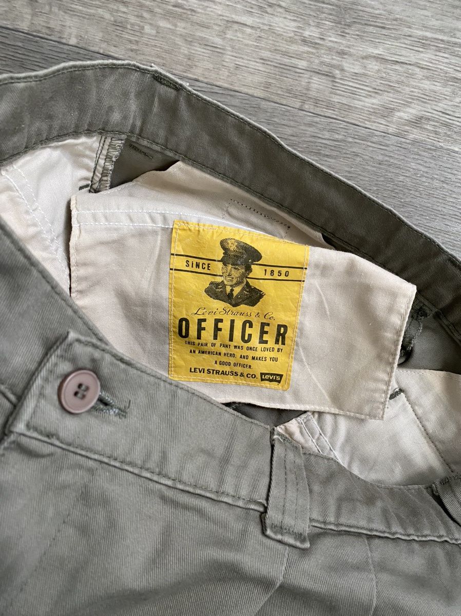 Levi's × Levi's Vintage Clothing 🫧Levi’s Officer Brown Vintage Casual Pants Size US 32 / EU 48 - 5 Thumbnail