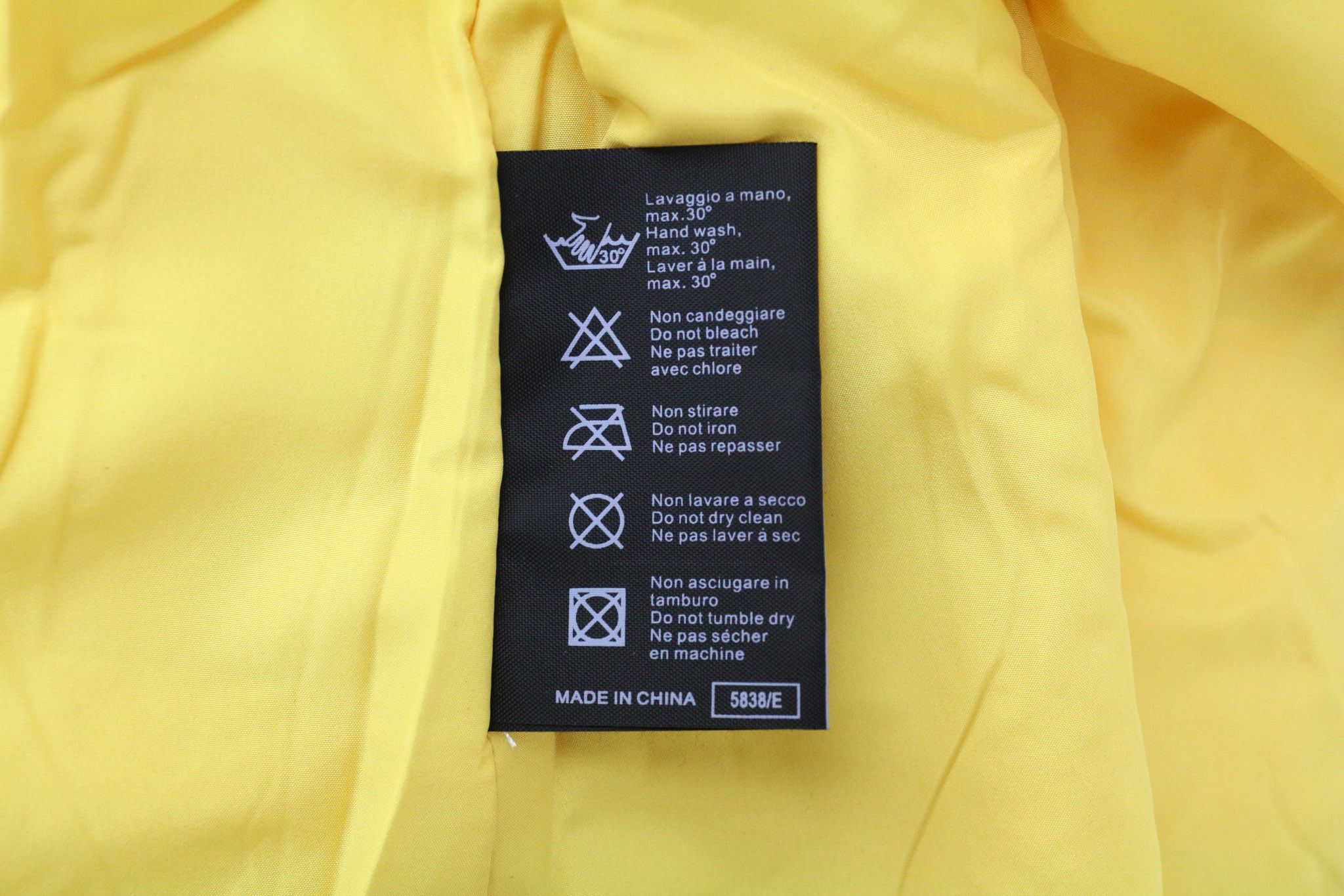 Other LORI S Yellow Windproof Motorcycle Jacket 74672 Size S / US 4 / IT 40 - 7 Thumbnail