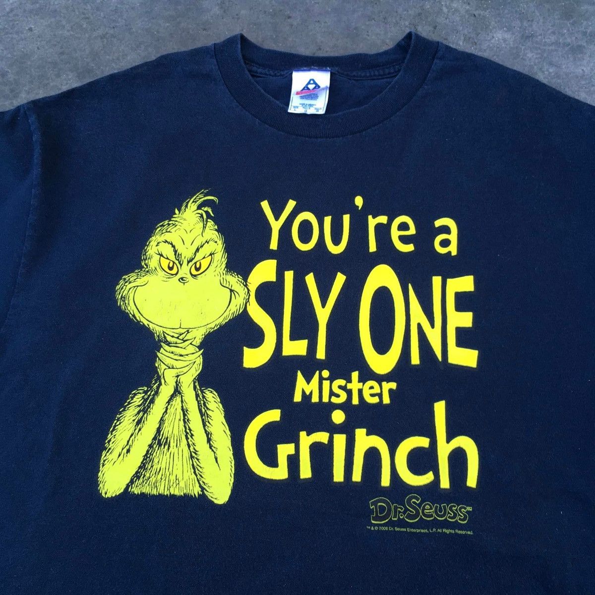 Vintage RARE ‼️ Dr. Seuss' The Grinch Size US L / EU 52-54 / 3 - 2 Thumbnail
