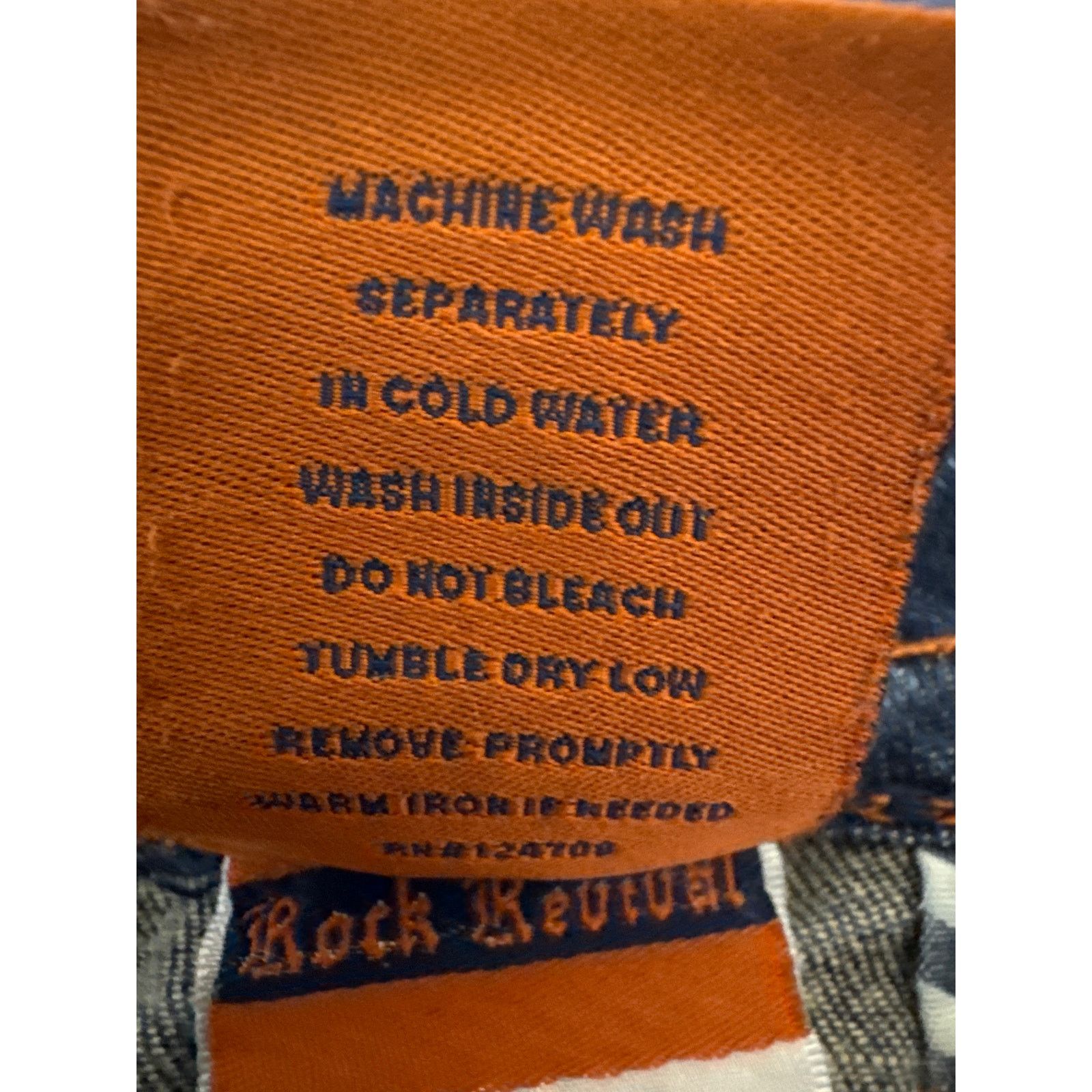 Rock Revival Rock Revival Sora Boot Size 31 Flap Pocket Jeans Excellent Size 31" - 7 Thumbnail