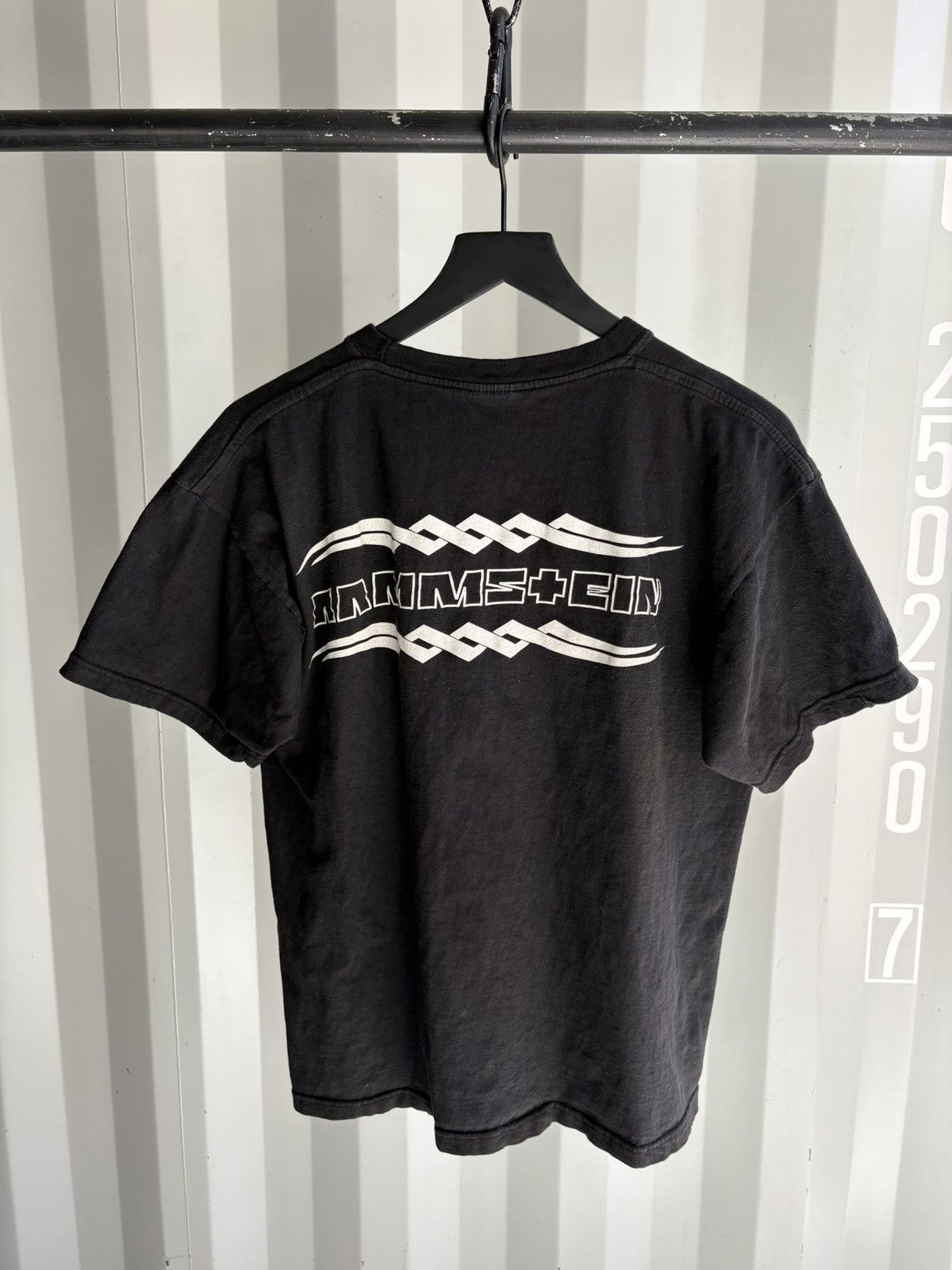 Band Tees Vintage Rammstein Shirt Faded Distressed Grunge Band Euro Size US L / EU 52-54 / 3 - 3 Thumbnail