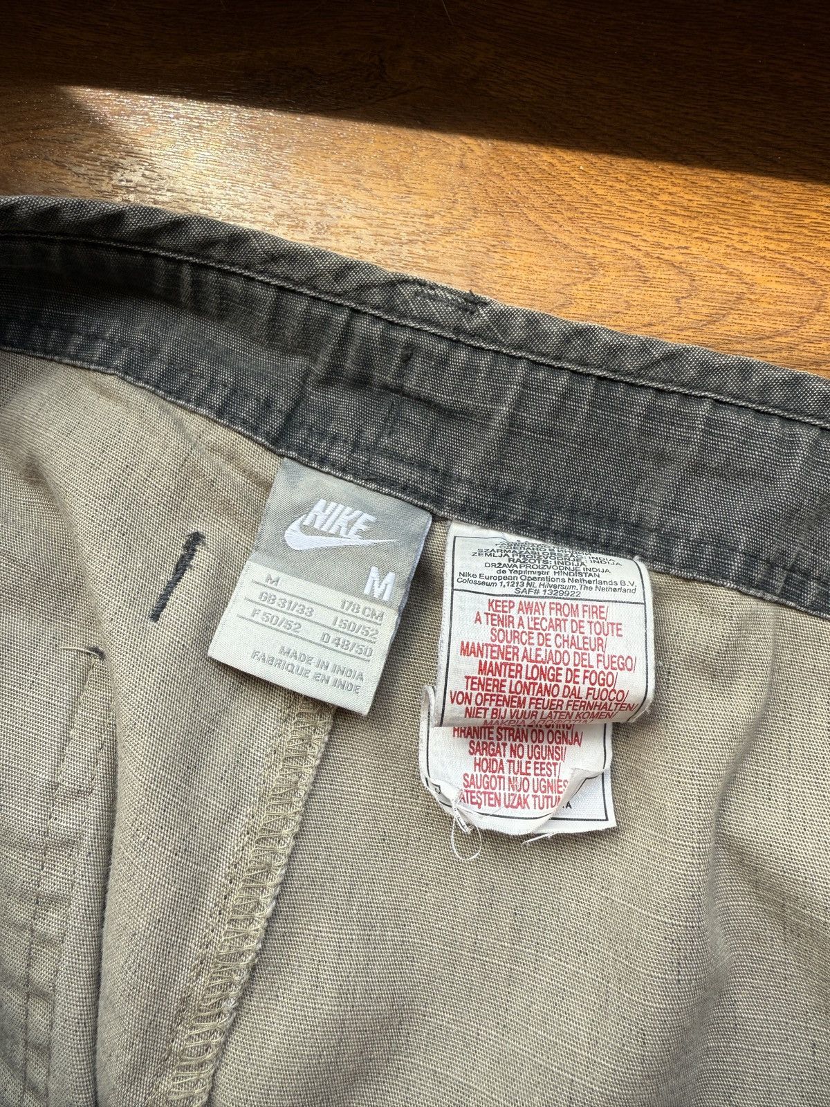 Nike × Vintage Nike Vintage Cargo Pants Travis Style Size US 34 / EU 50 - 14 Thumbnail