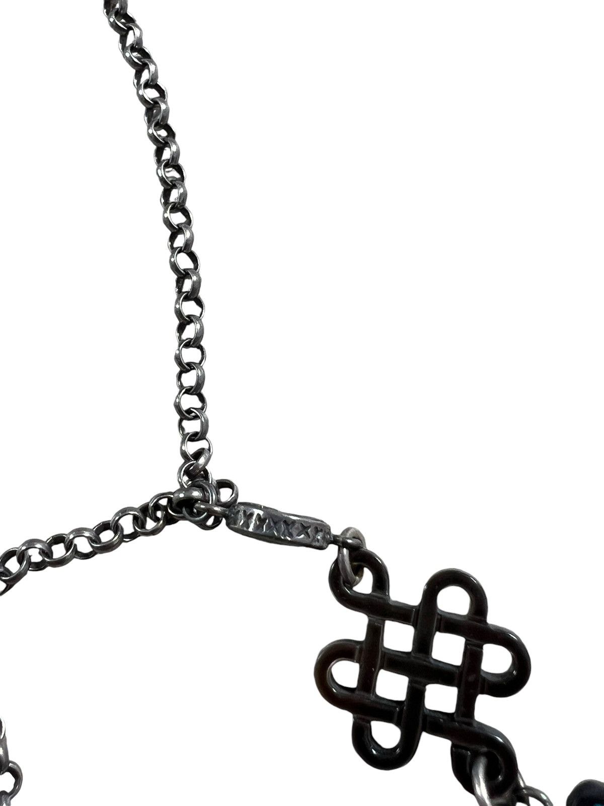 Diesel 2000 Diesel Multi Pendant Silver Necklace Size ONE SIZE - 11 Thumbnail