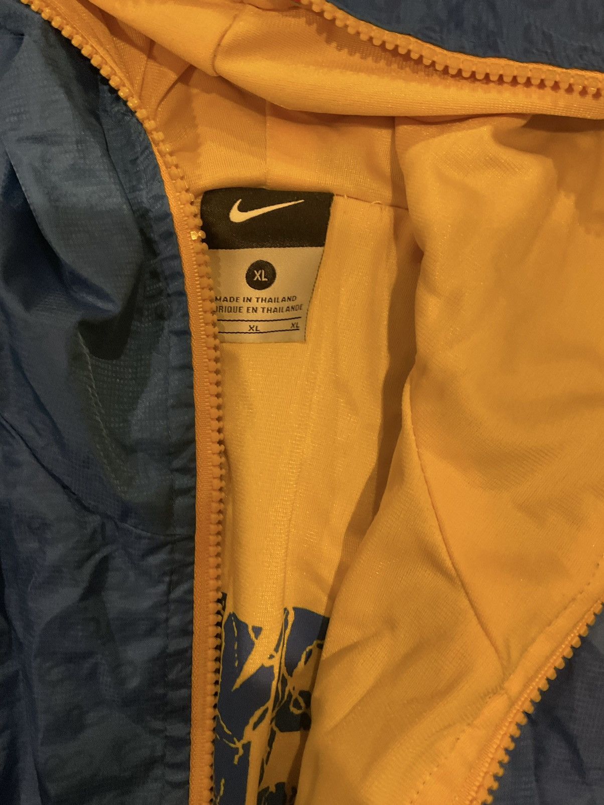 Nike × Vintage Vintage Nike Elite windbreaker #windbreaker Size US XL / EU 56 / 4 - 2 Thumbnail