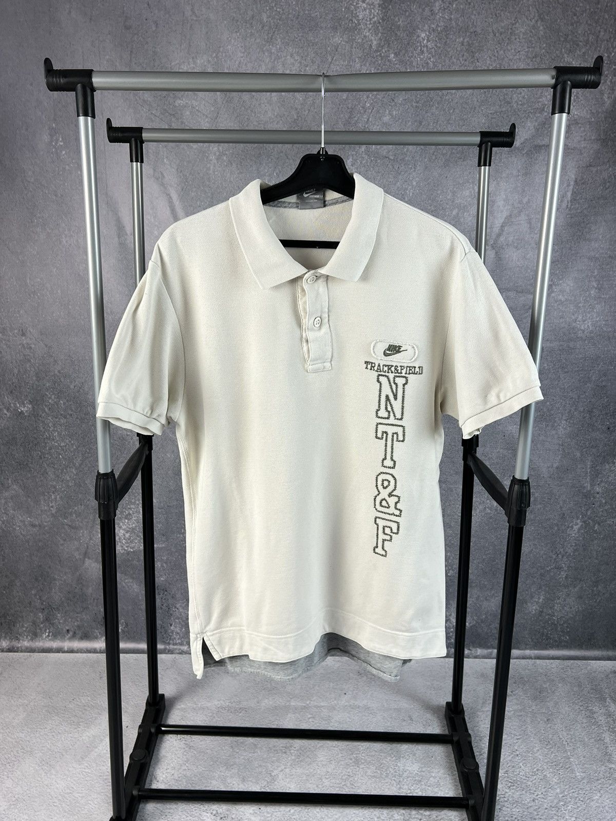 Nike × Vintage Vintage Nike streetwear polo T-shirt Size US L / EU 52-54 / 3 - 1 Thumbnail