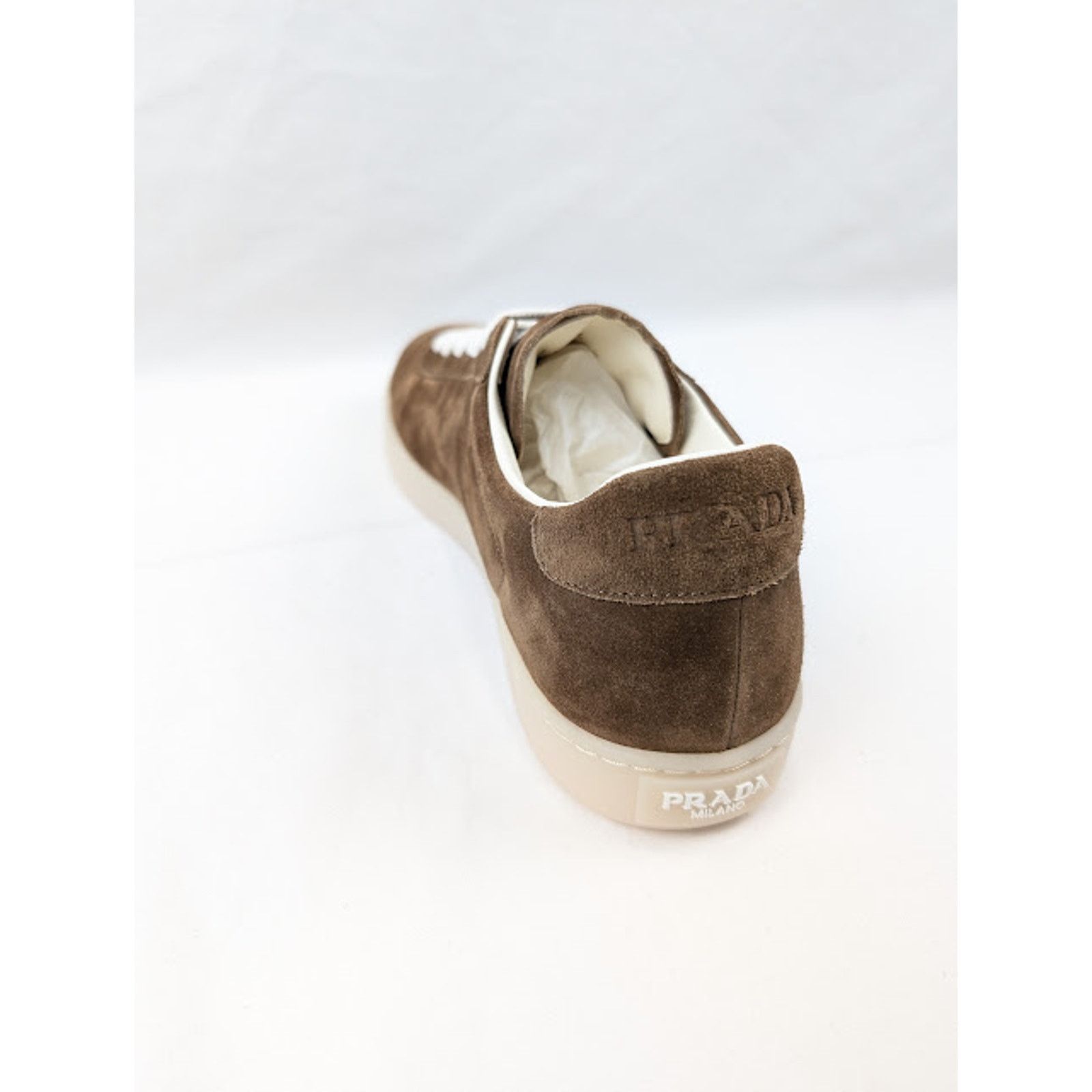 Prada o1rshd1 Low-Top Sneakers in Sigaro Size US 11 / EU 44 - 12 Thumbnail