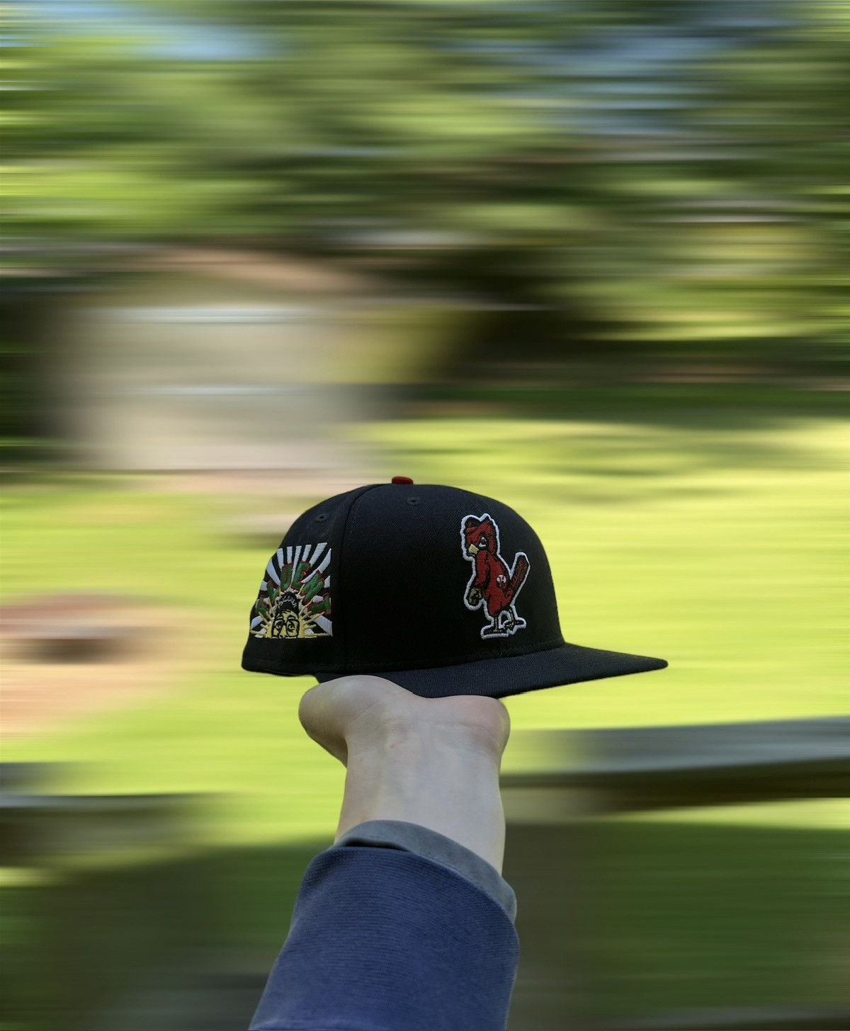 New Era St Louis Cardinals Spike Lee New Era Fitted Hat 7 3/8 Size ONE SIZE - 2 Thumbnail