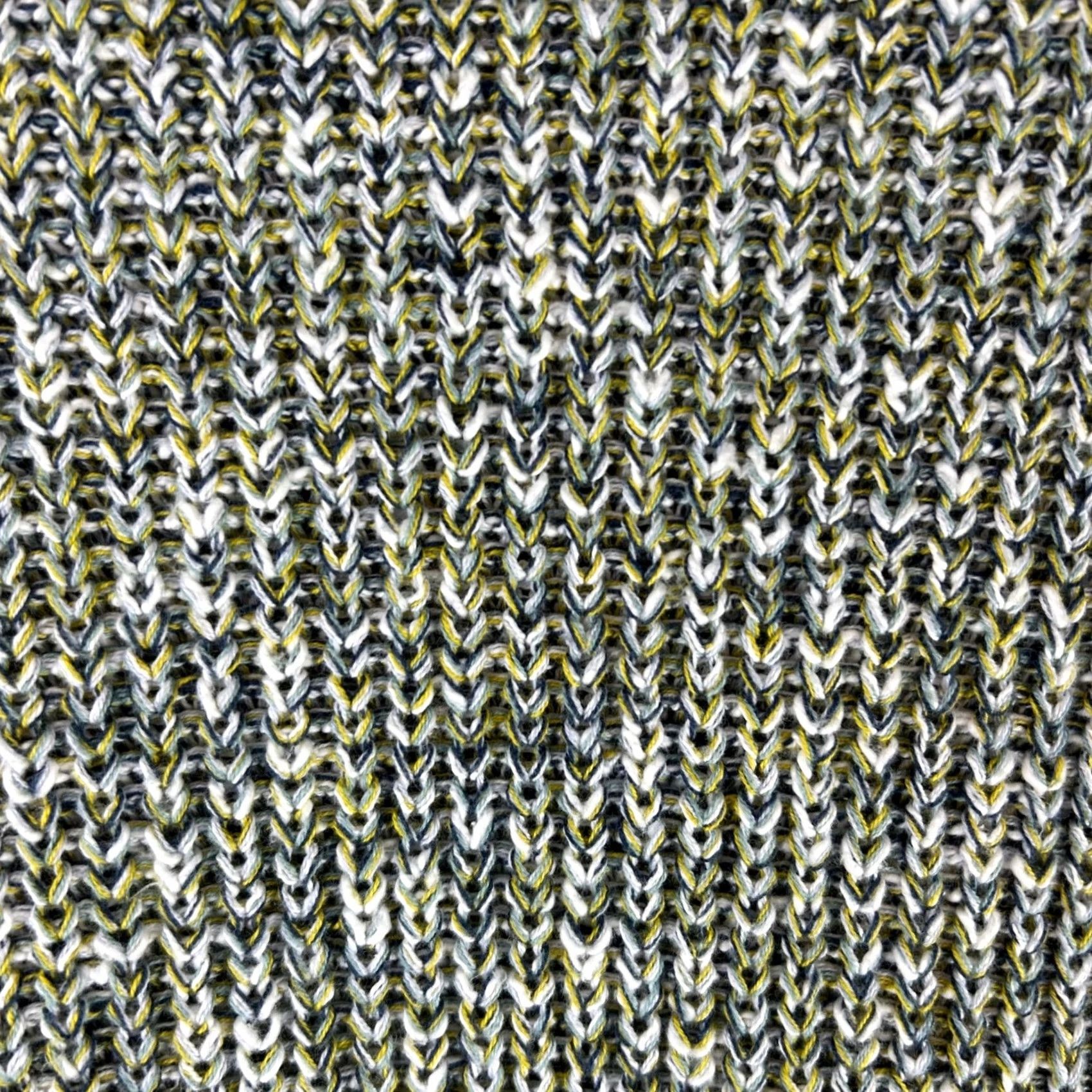 Vintage AVA & VIV Womens Size X Multi Textured Knit Sweater Green Blue - Cozy Pullover Size XL / US 12-14 / IT 48-50 - 4 Thumbnail