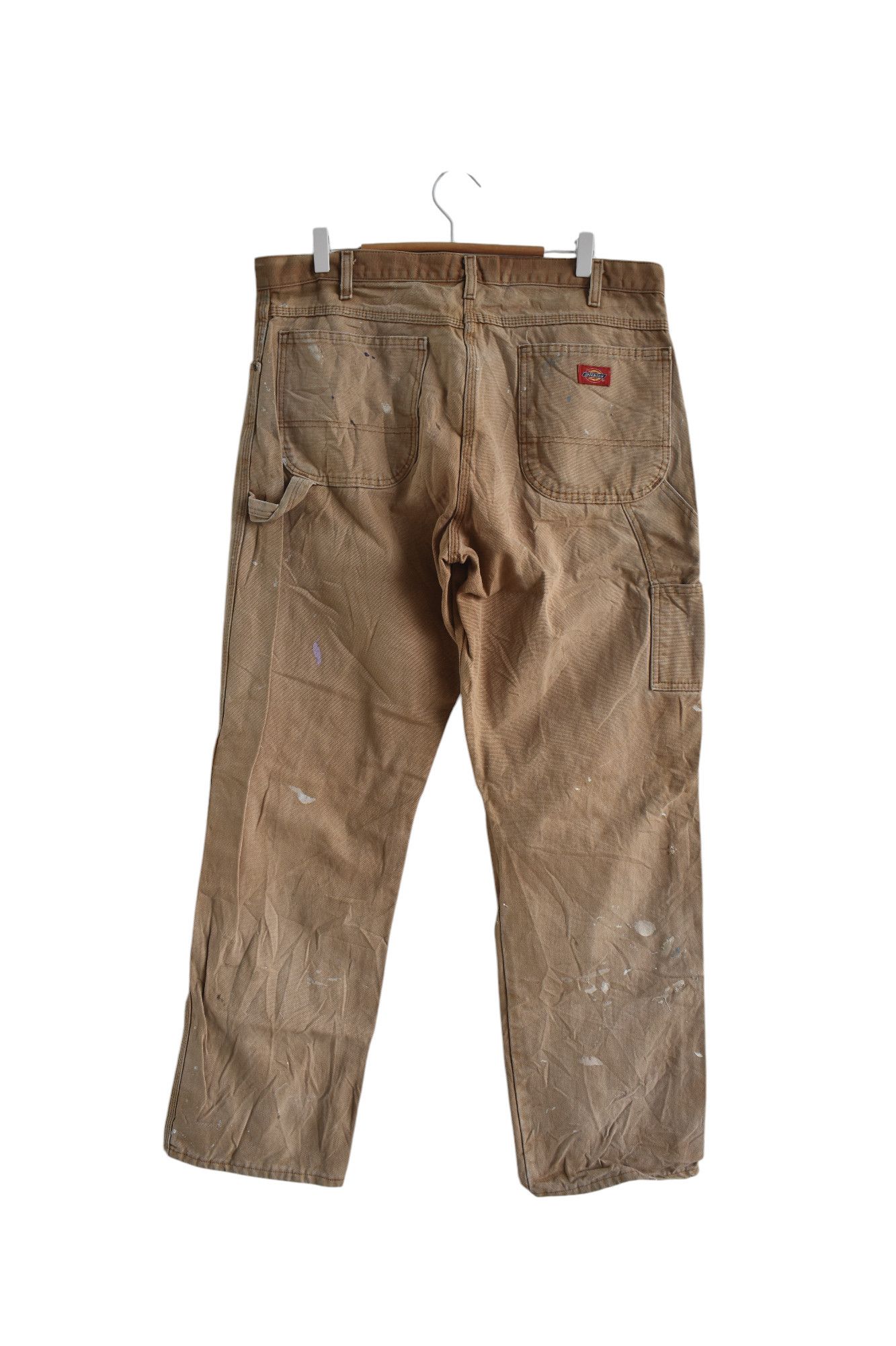 Dickies × Vintage Vintage Dickies Carpenter Distress Pants W36 Size US 36 / EU 52 - 1 Thumbnail