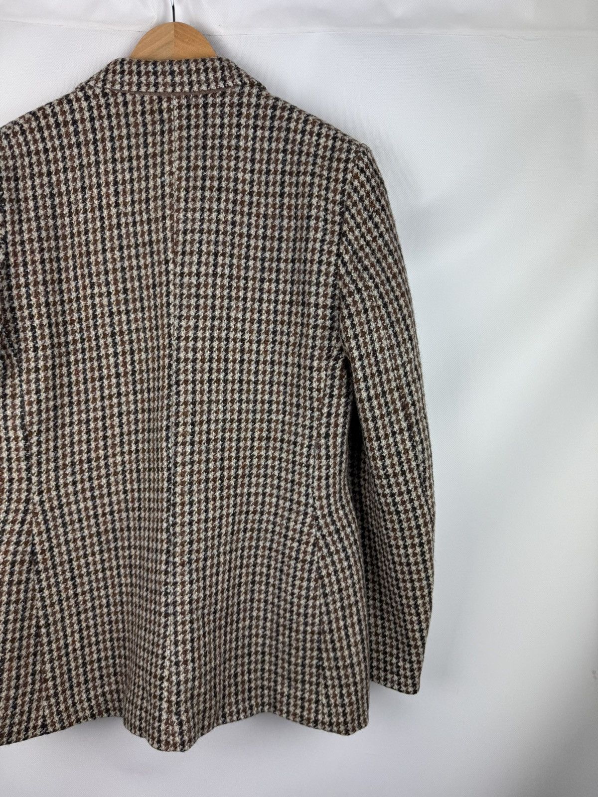 Harris Tweed Harris Tweed Vintage Herringbone Blazer Jacket Sportcoat Size 40R - 16 Thumbnail