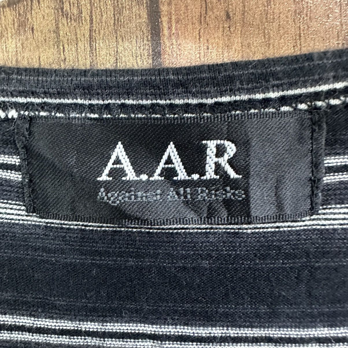 Yohji Yamamoto Vintage AAR Stripe Tank Top by Yohji Yamamoto A770 Size M / US 6-8 / IT 42-44 - 6 Thumbnail