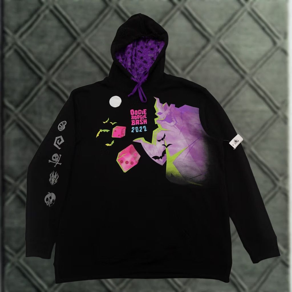 Disney VINTAGE Disney Oogie Boogie Bash 2022 Hoodie XL Men Black Pullover 24X31 MEASUREMENTS ARE PROVIDED IN PICTURES Mens XL Black Disney Hoodie Size US XL / EU 56 / 4 - 1 Thumbnail