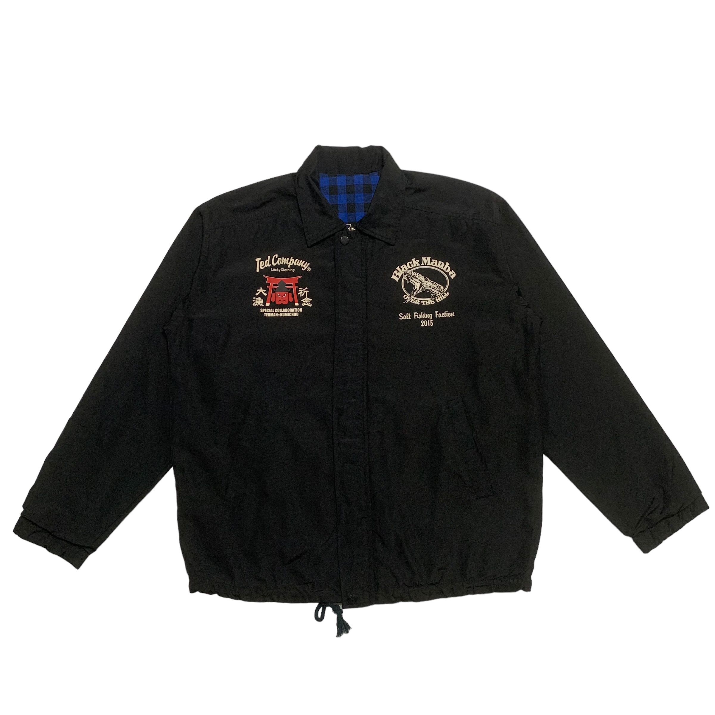 Japanese Brand Ted Company Black Manba Salt Fishing Faction Jacket Size US M / EU 48-50 / 2 - 7 Thumbnail