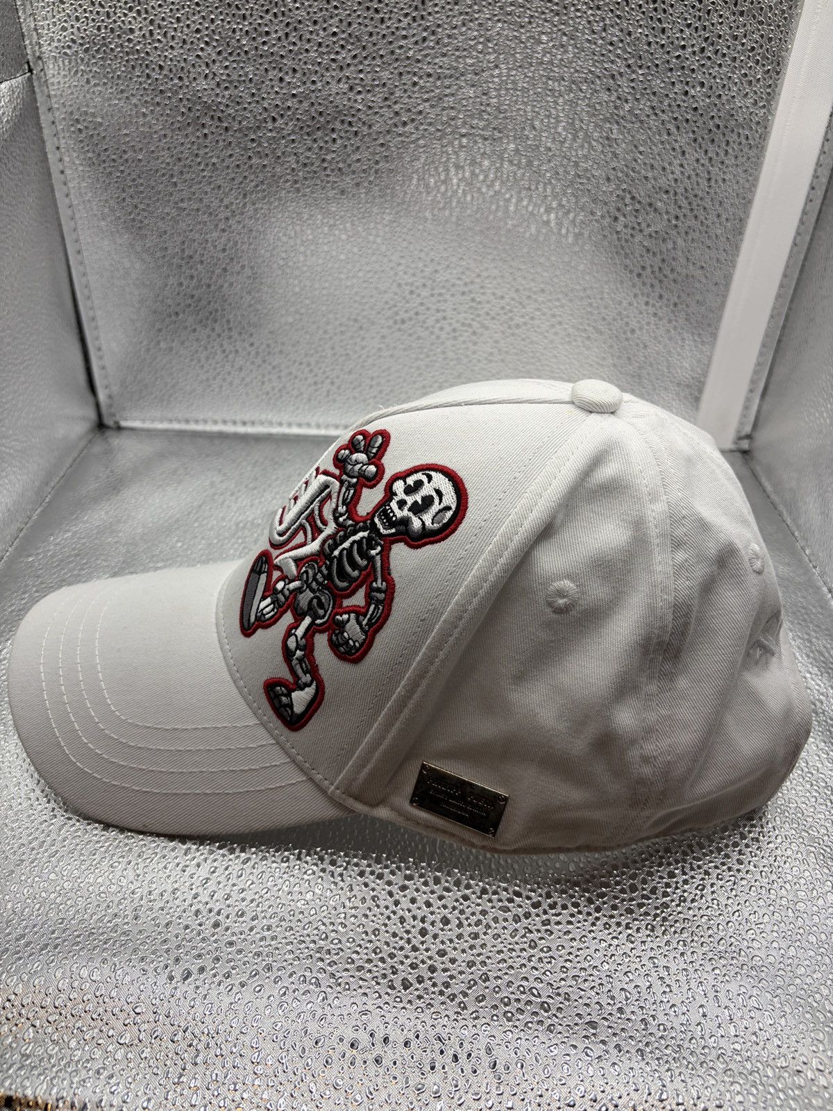 Philipp Plein Philipp Plein skeleton baseball cap Size ONE SIZE - 2 Thumbnail
