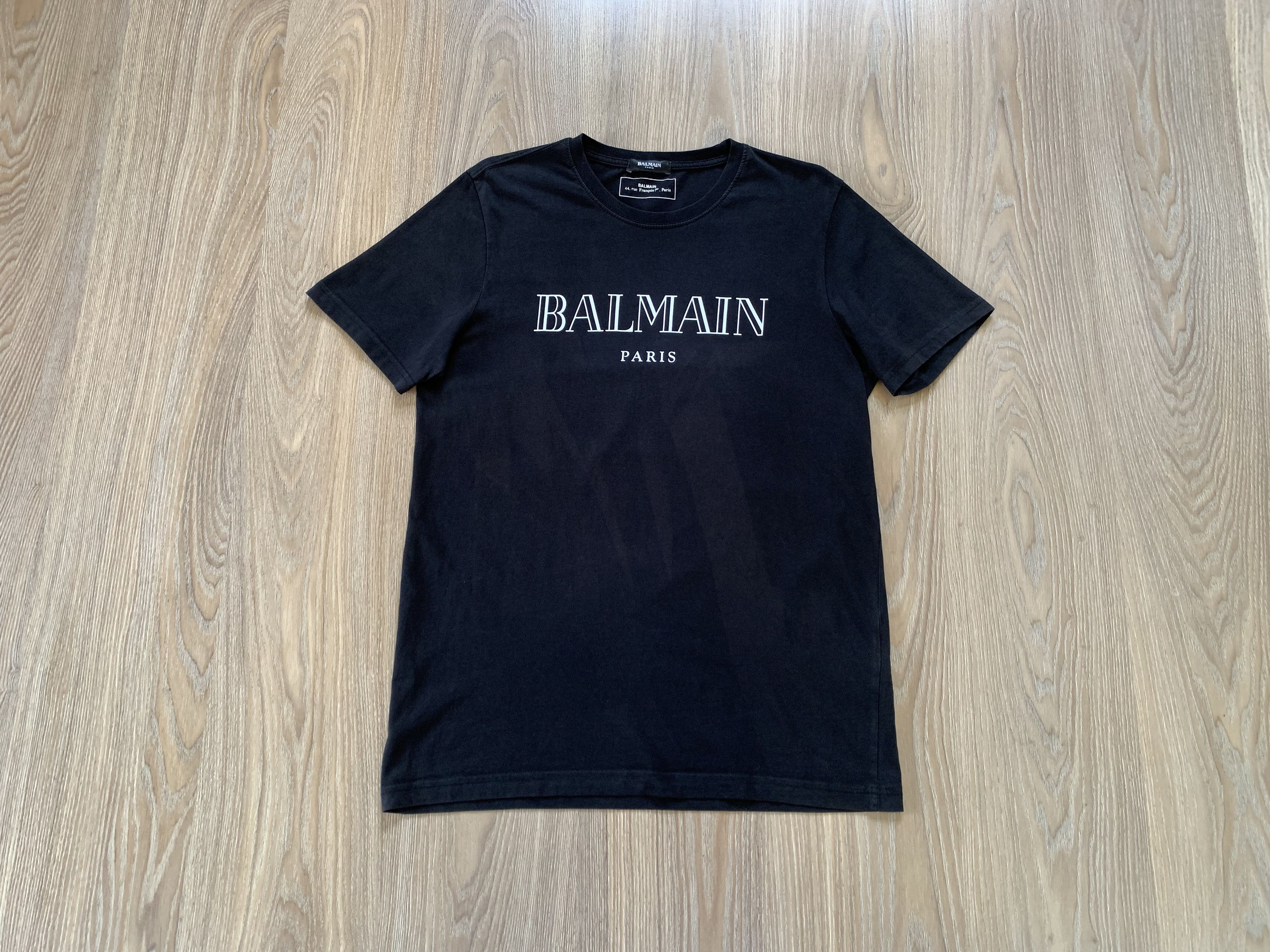 Pierre Balmain Balmain Black Short Sleeve T Shirt Size US L / EU 52-54 / 3 - 1 Thumbnail