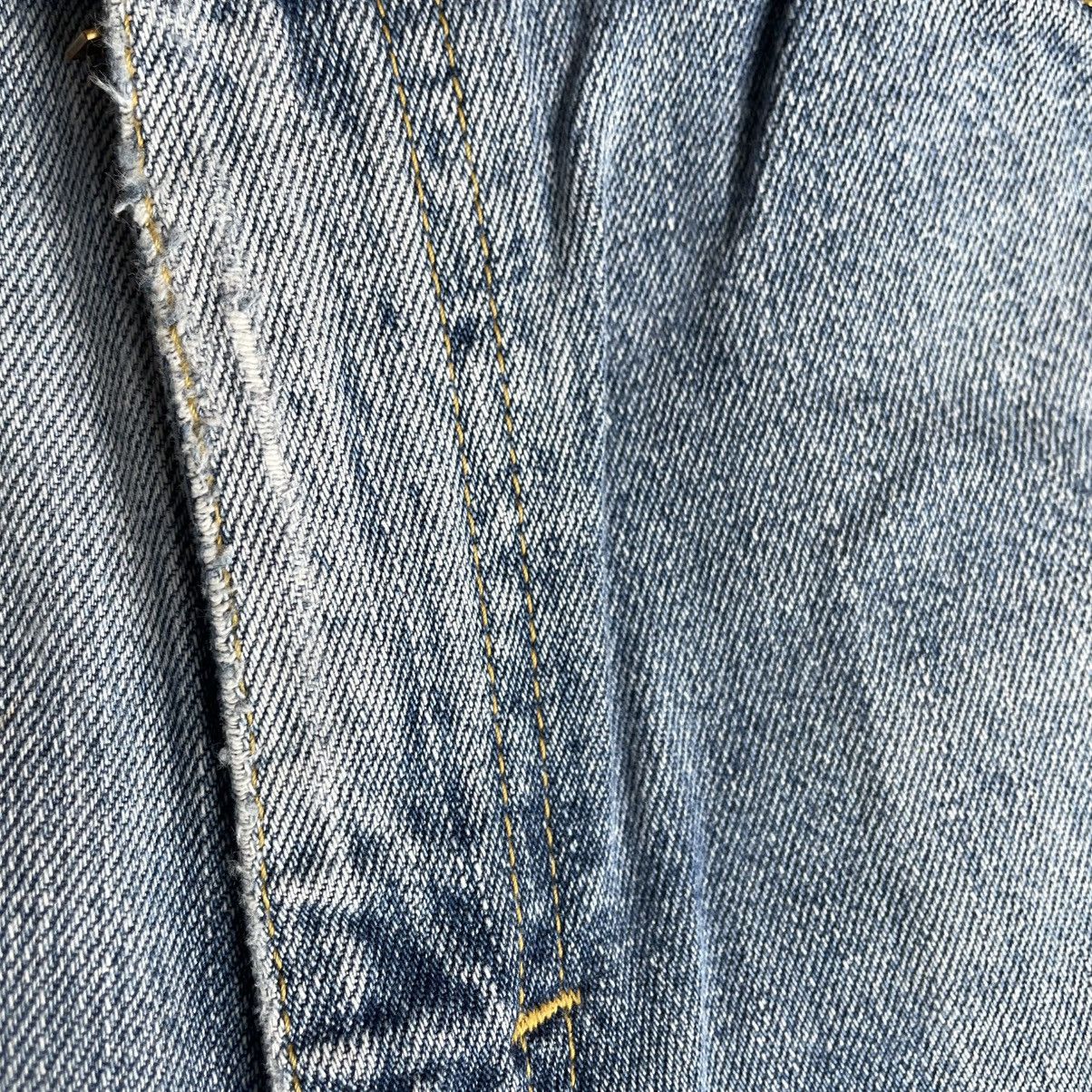 Lee 🔥Vintage Lee Riders Stoned Washed Ripped Distress Jeans Size US 31 - 9 Thumbnail