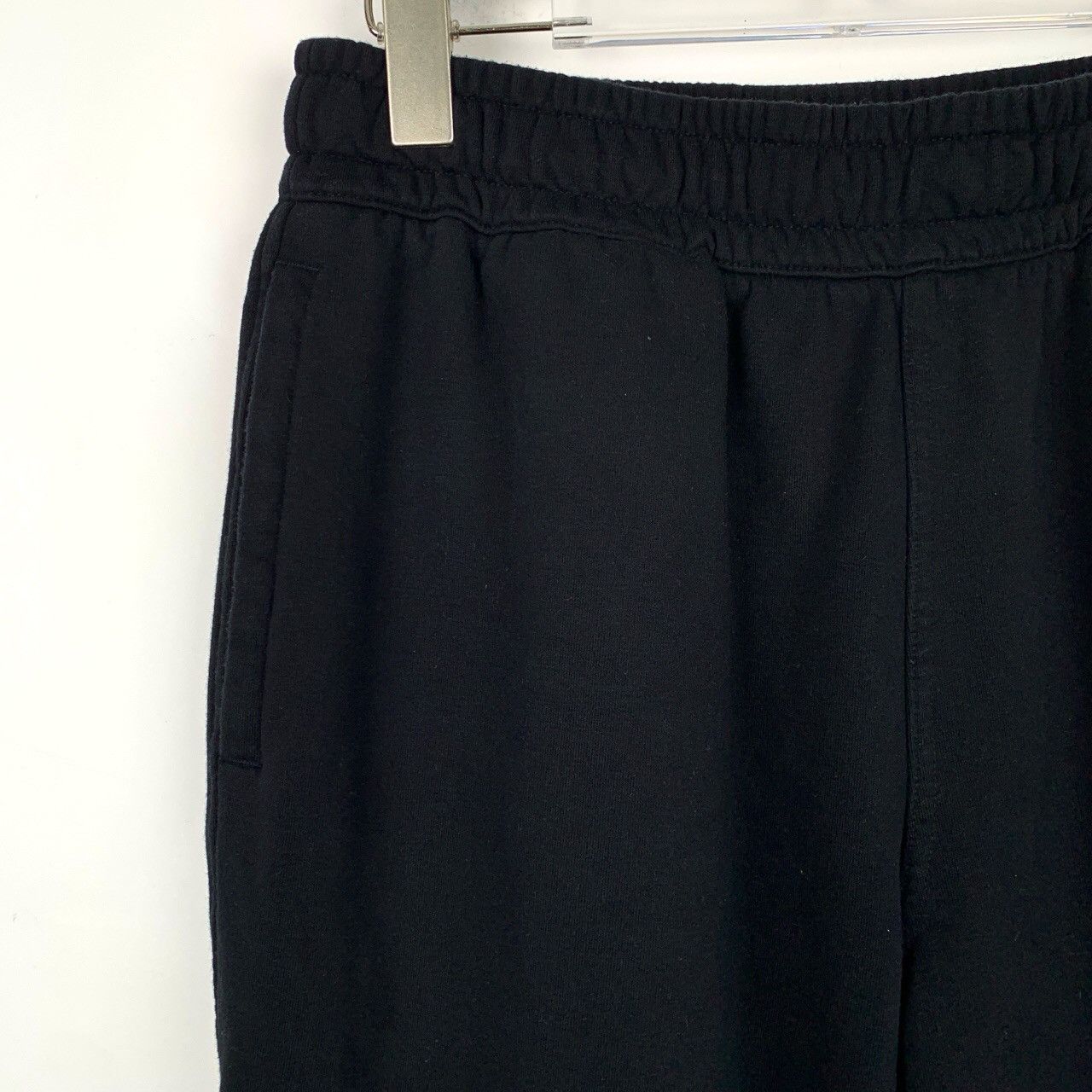 Burberry Burberry Black Logo Cotton Sweatpants (Size L) Size US 32 / EU 48 - 7 Thumbnail