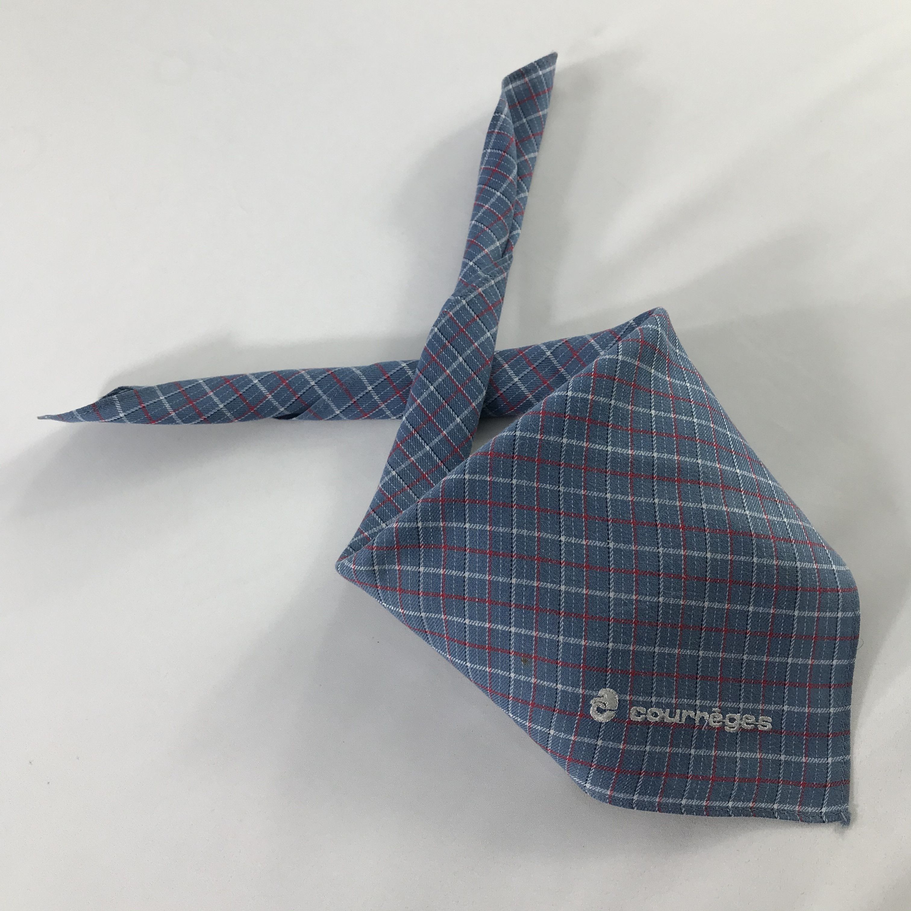 Courreges × Vintage Courreges Bandana / Handkerchief / Neckerchief - S436 Size ONE SIZE - 4 Thumbnail