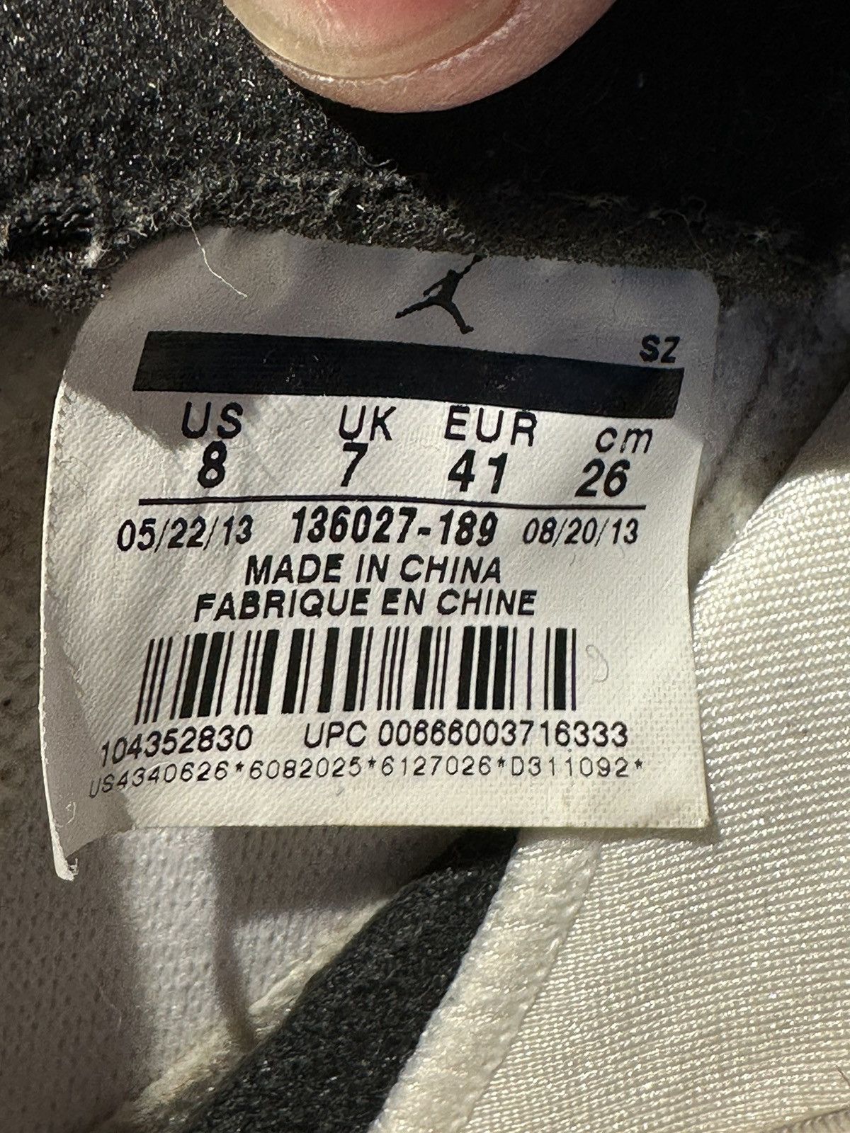 Nike Nike Air Jordan retro 5 Laney Size US 8 / EU 41 - 9 Thumbnail