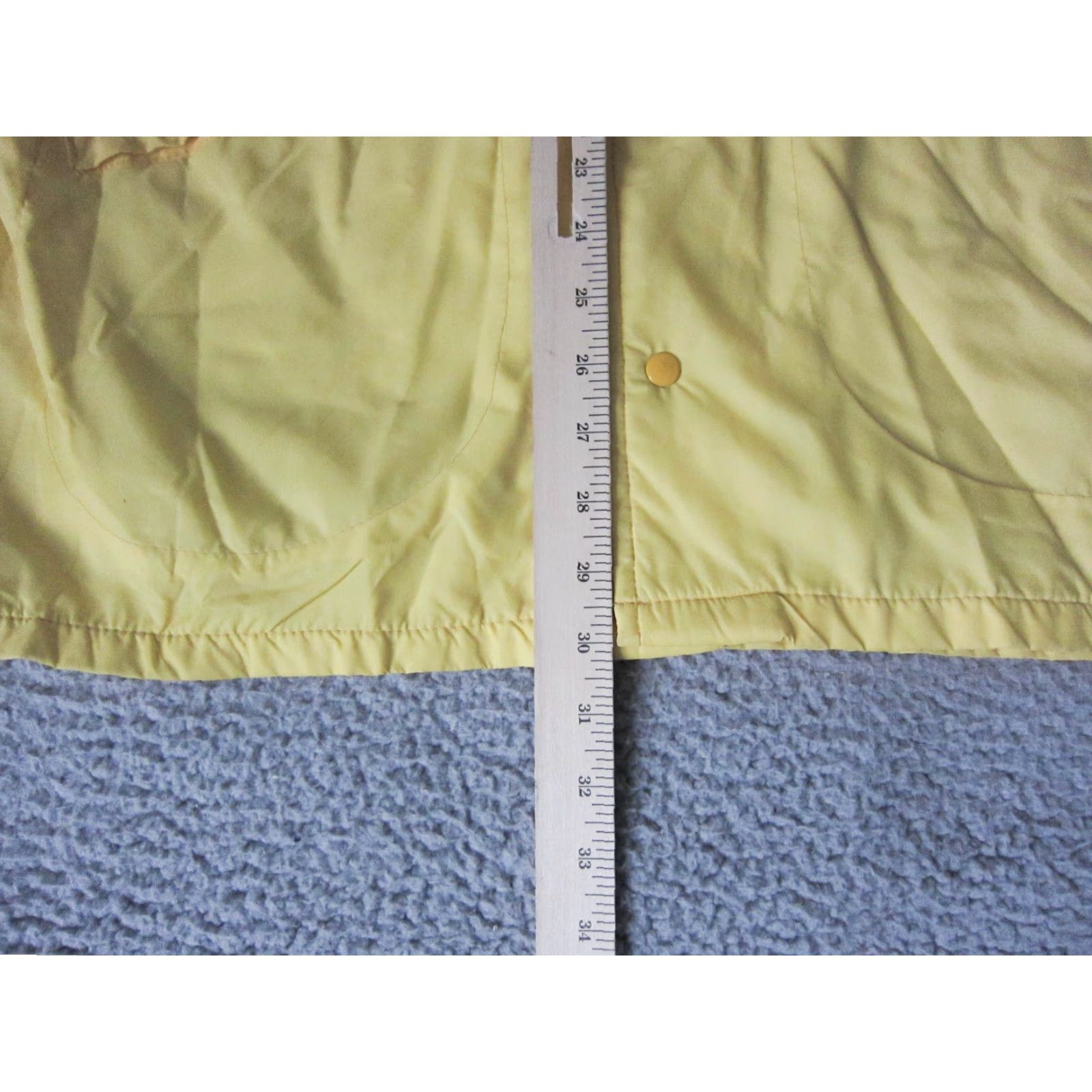 John Deere VINTAGE John Deere Jacket Mens L Yellow Bomber Satin Nylon UAW 80s Workwear Short Snap Coat Size US L / EU 52-54 / 3 - 7 Thumbnail