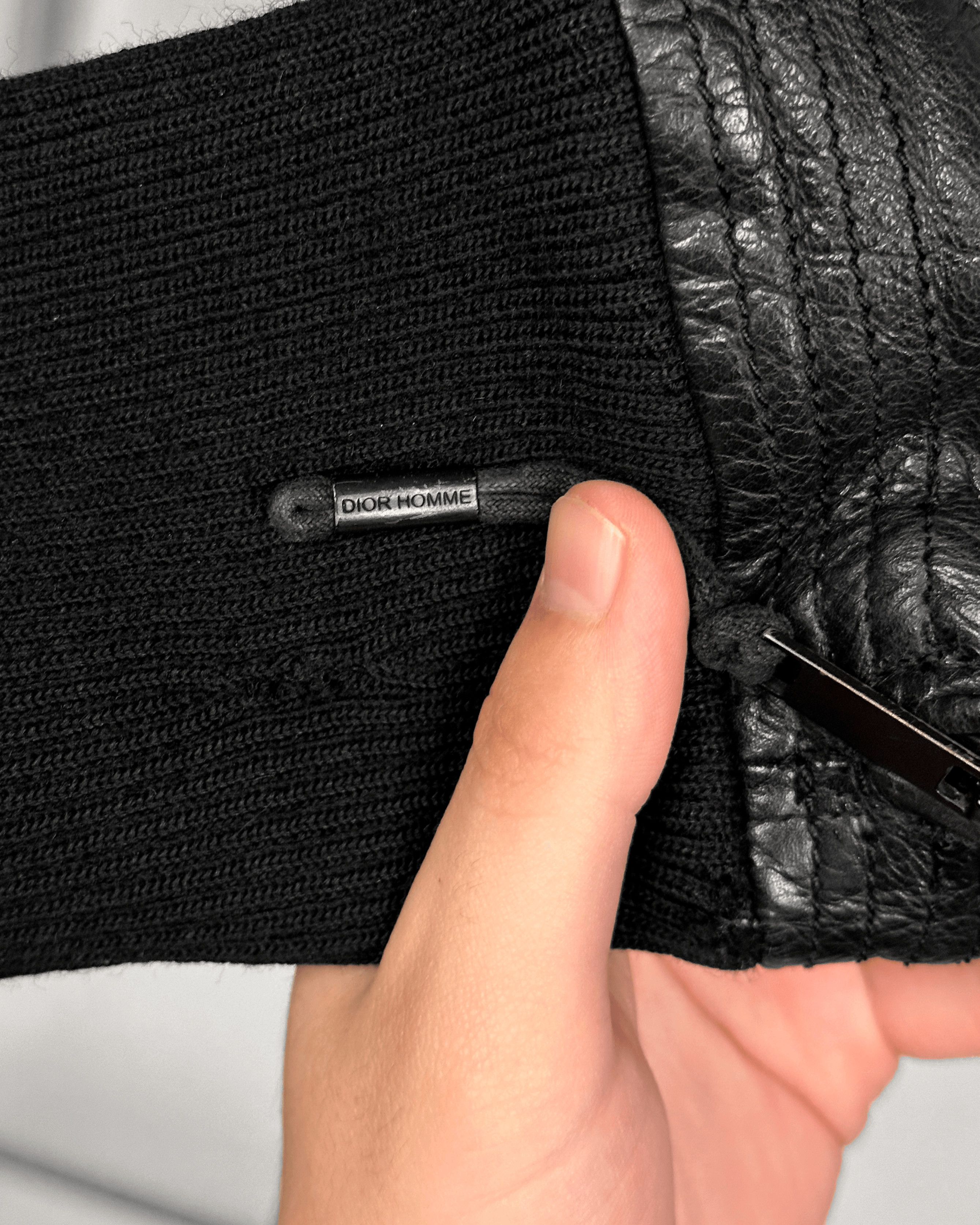 Dior Dior Homme Luster Zipper Sleeves Leather Bomber Jacket Size US M / EU 48-50 / 2 - 12 Thumbnail