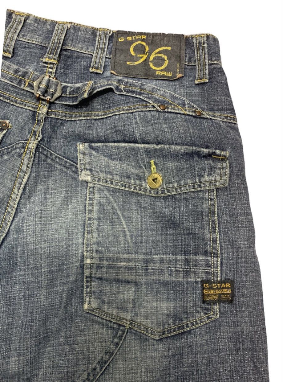 G-Star GSTAR RAW 96 DOUBLE KNEE DENIM Size US 32 / EU 48 - 8 Thumbnail