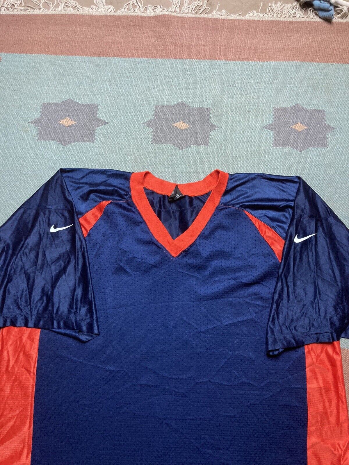 Nike × Vintage VTG 90s Nike jersey Denver broncos blank made USA custom XL Size US XL / EU 56 / 4 - 3 Thumbnail