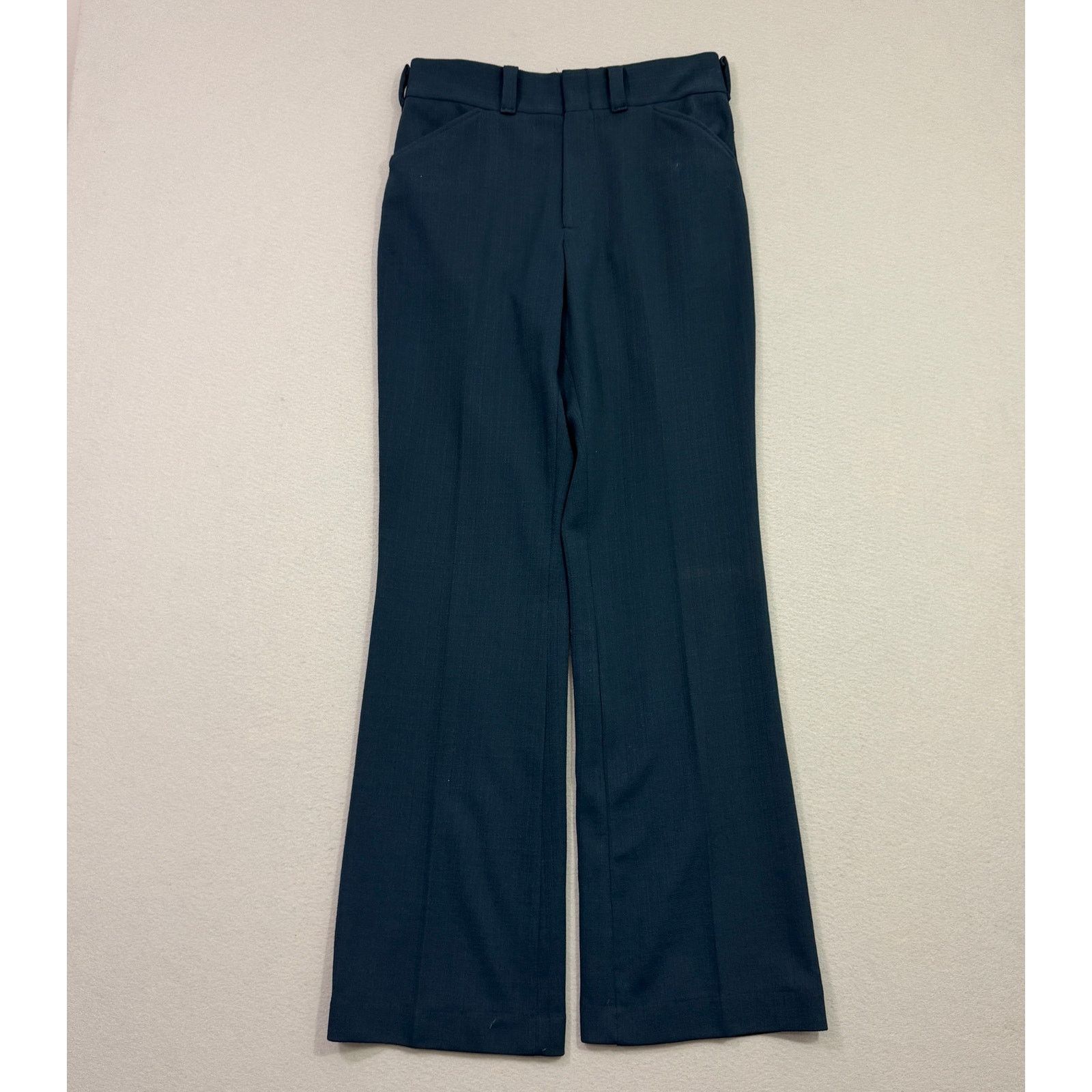 Vintage Vintage Drop Loop Trousers Men's 32x32 Teal High Waist Pants Size US 32 / EU 48 - 1 Thumbnail