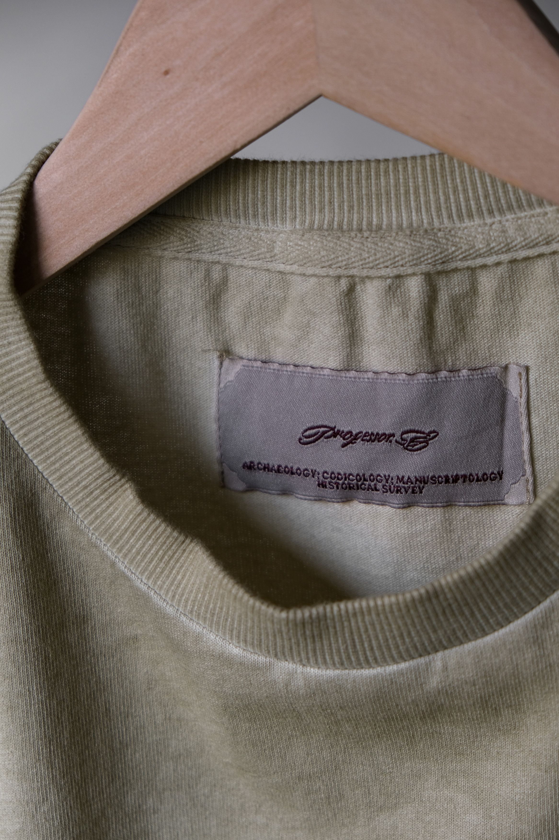 Professor.E Professor.E - 23S/S Archaeol 02 T-Shirt (Beige) Size US M / EU 48-50 / 2 - 3 Thumbnail