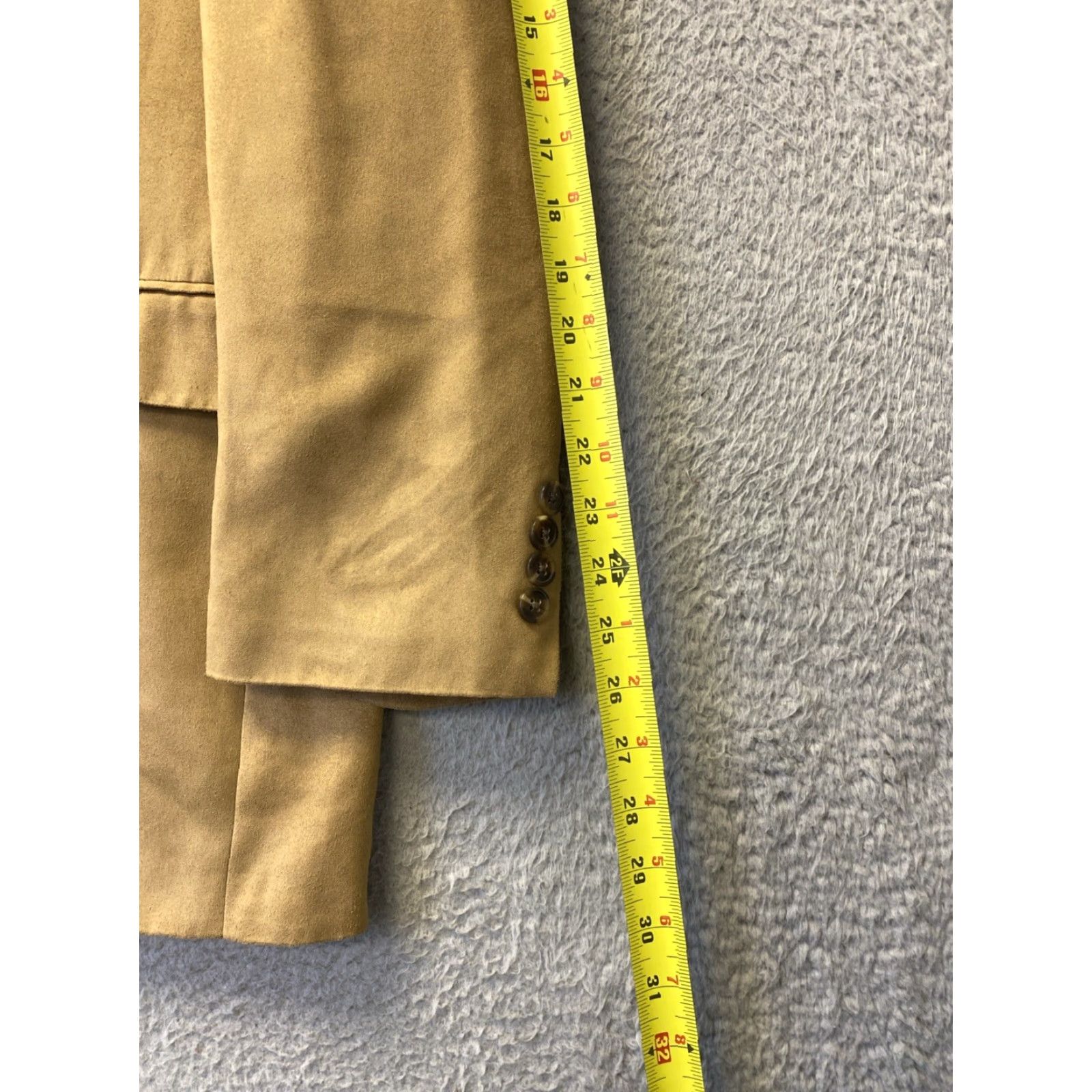 Ralph Lauren Lauren Ralph Lauren Blazer Mens 40L Long Polyester Sport Coat 3 Buttons /0185 Size 40R - 6 Thumbnail