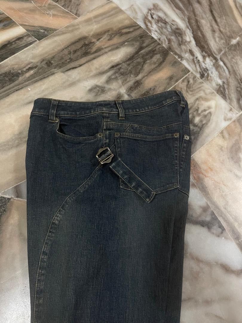 Japanese Brand Vintage Fildire Side Buckle Denim Jeans Inspired Helmut Lang Size 27" / US 4 / IT 40 - 11 Thumbnail