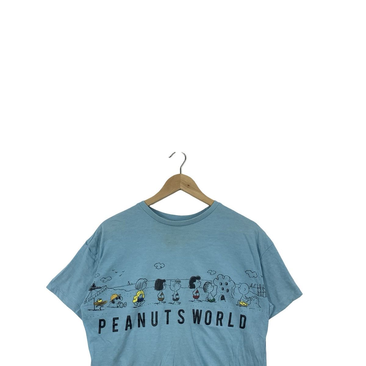 Peanuts PEANUTS SNOOPY World Collection Tee Shirt Top Cartoon Size S / US 4 / IT 40 - 2 Thumbnail